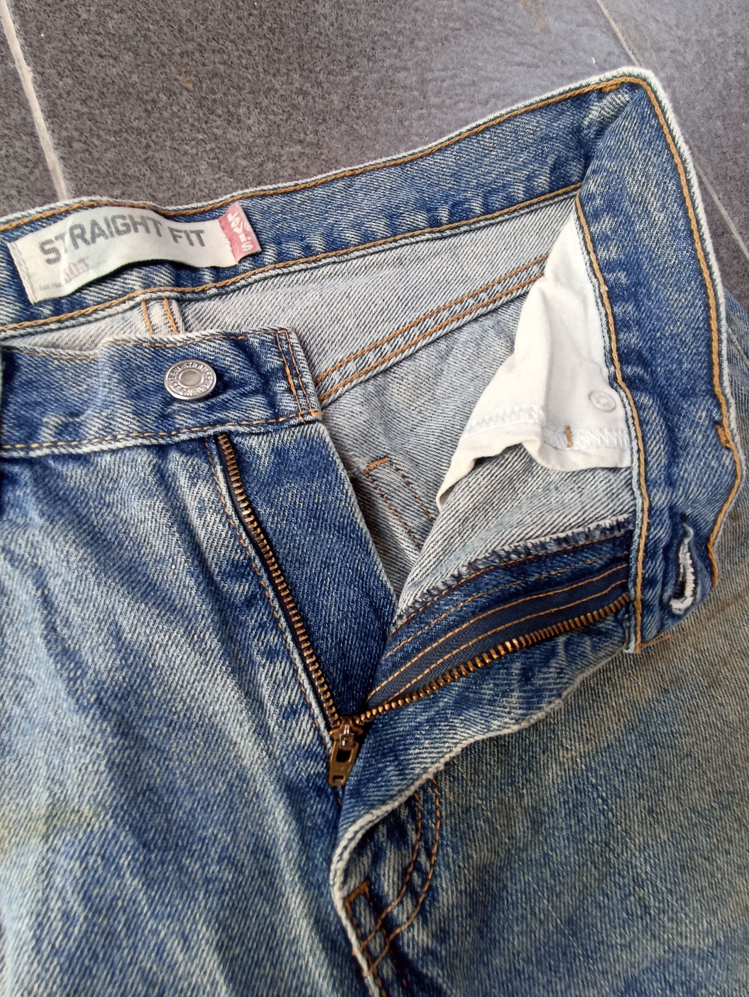 Jean × Levi's × Vintage Vintage Levis 505 Dirty Blue Wash Jeans - J200 Size US 34 / EU 50 - 3 Thumbnail