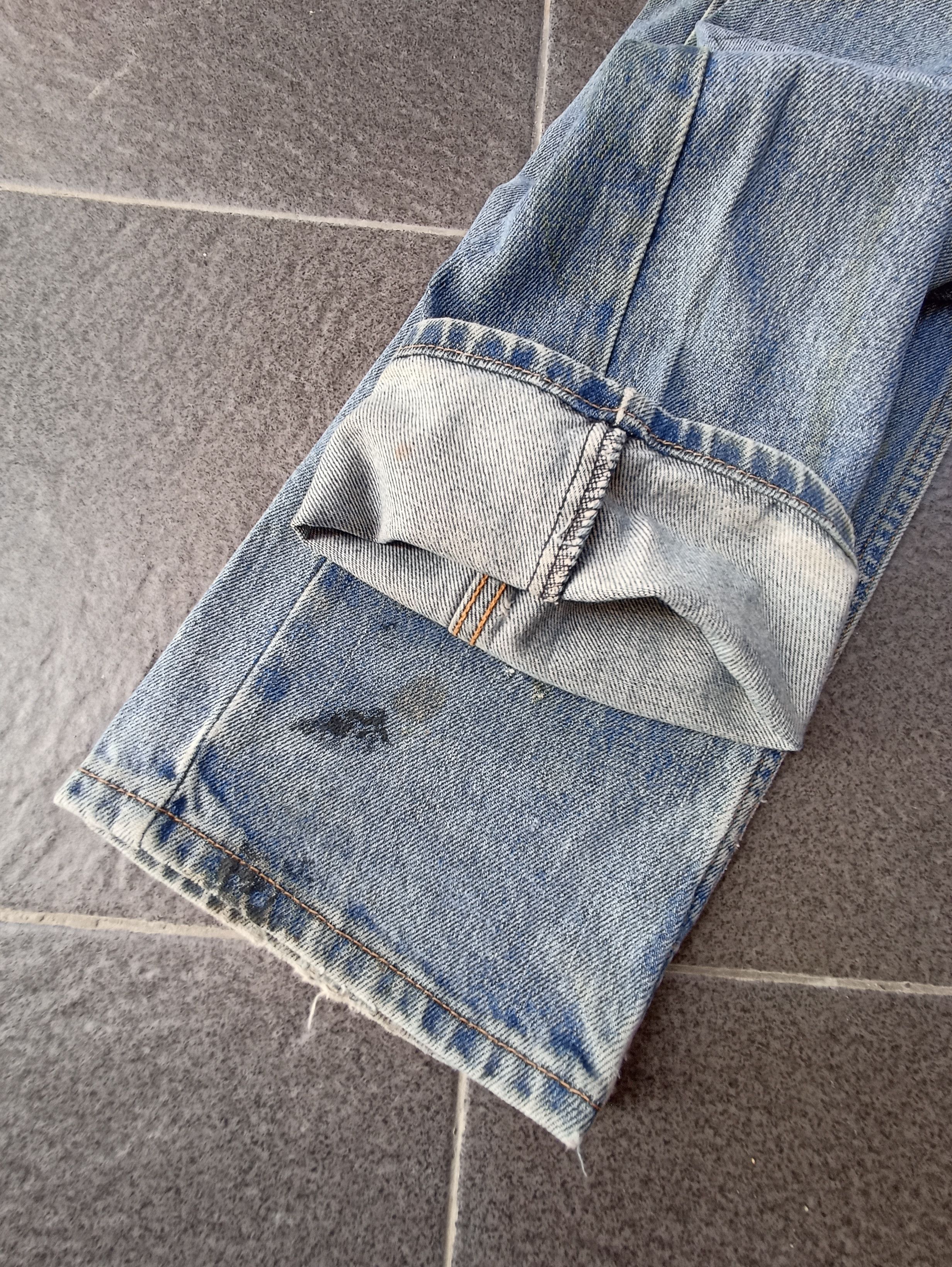 Jean × Levi's × Vintage Vintage Levis 505 Dirty Blue Wash Jeans - J200 Size US 34 / EU 50 - 6 Thumbnail
