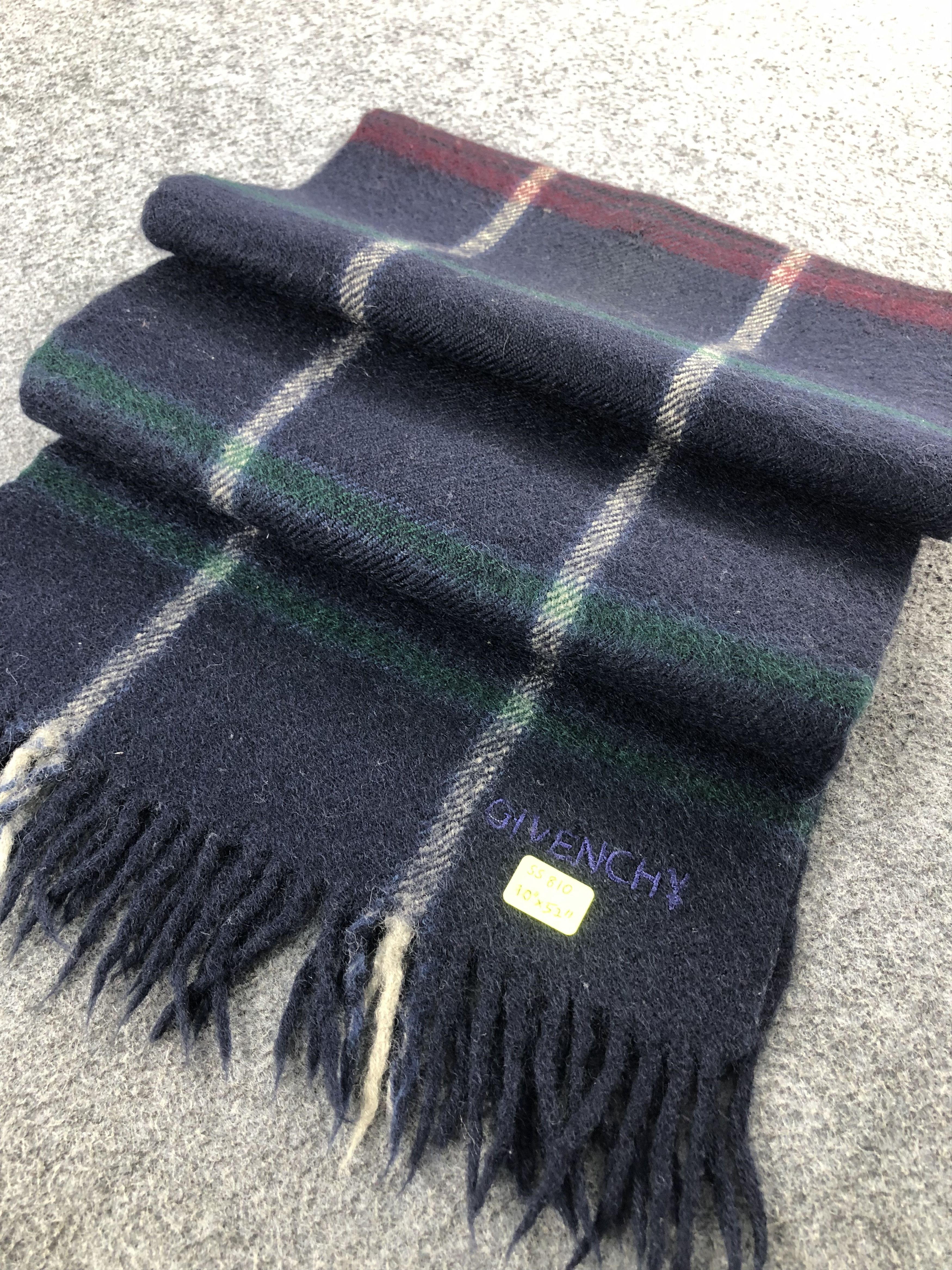 Vintage Givenchy Scarf / Muffler / Neckwear Size ONE SIZE - 2 Thumbnail
