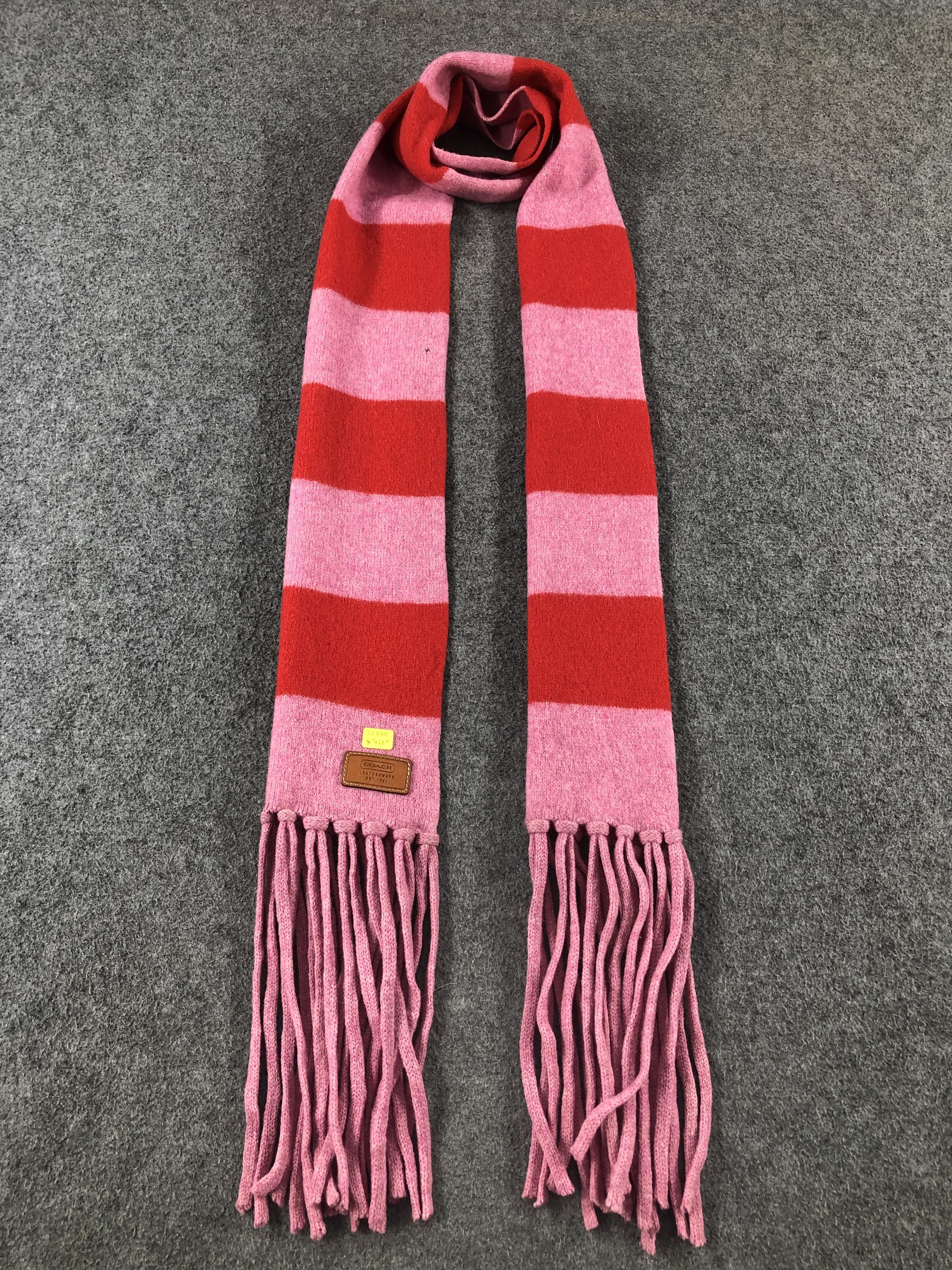 Coach Coach Wool Scarf / Muffler / Neckwear Size ONE SIZE - 1 Thumbnail