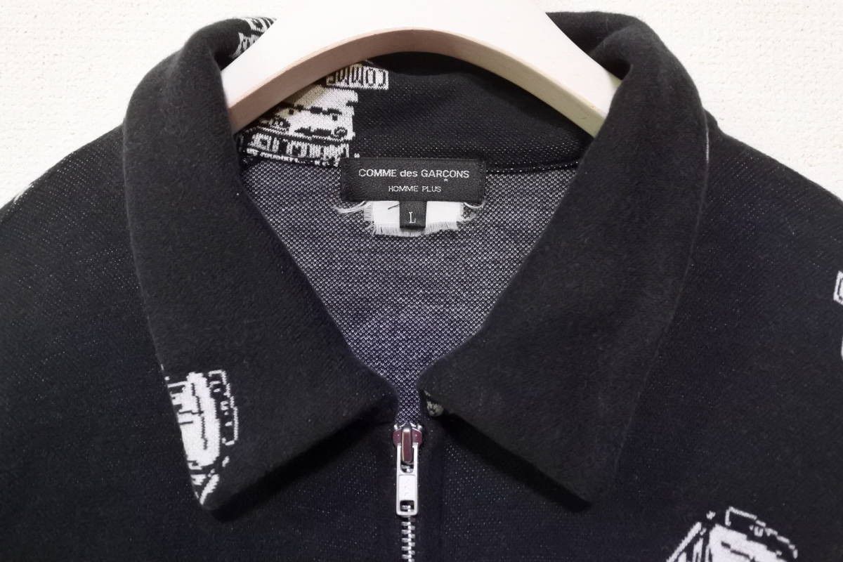 Comme des Garcons Homme Plus 2008 Comme Des Garcons Homme Plus Bus Logo Coach Jacket Size US L / EU 52-54 / 3 - 7 Thumbnail