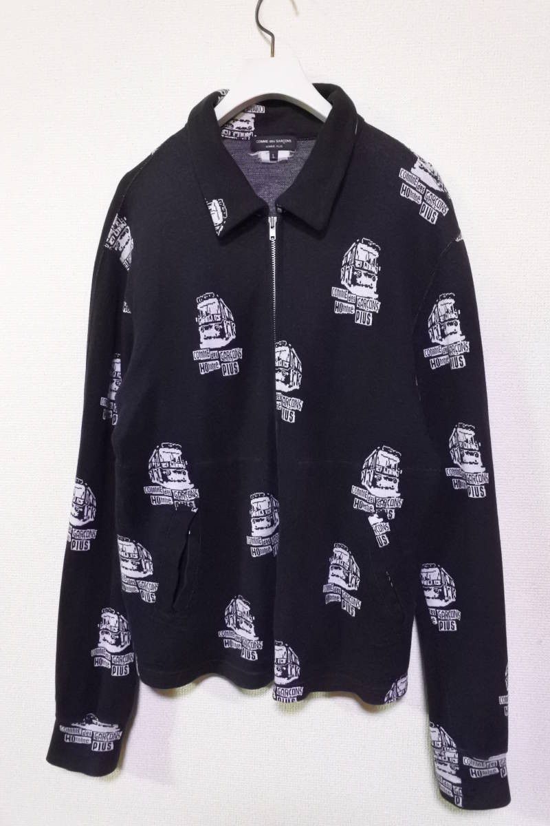 Comme des Garcons Homme Plus 2008 Comme Des Garcons Homme Plus Bus Logo Coach Jacket Size US L / EU 52-54 / 3 - 1 Thumbnail