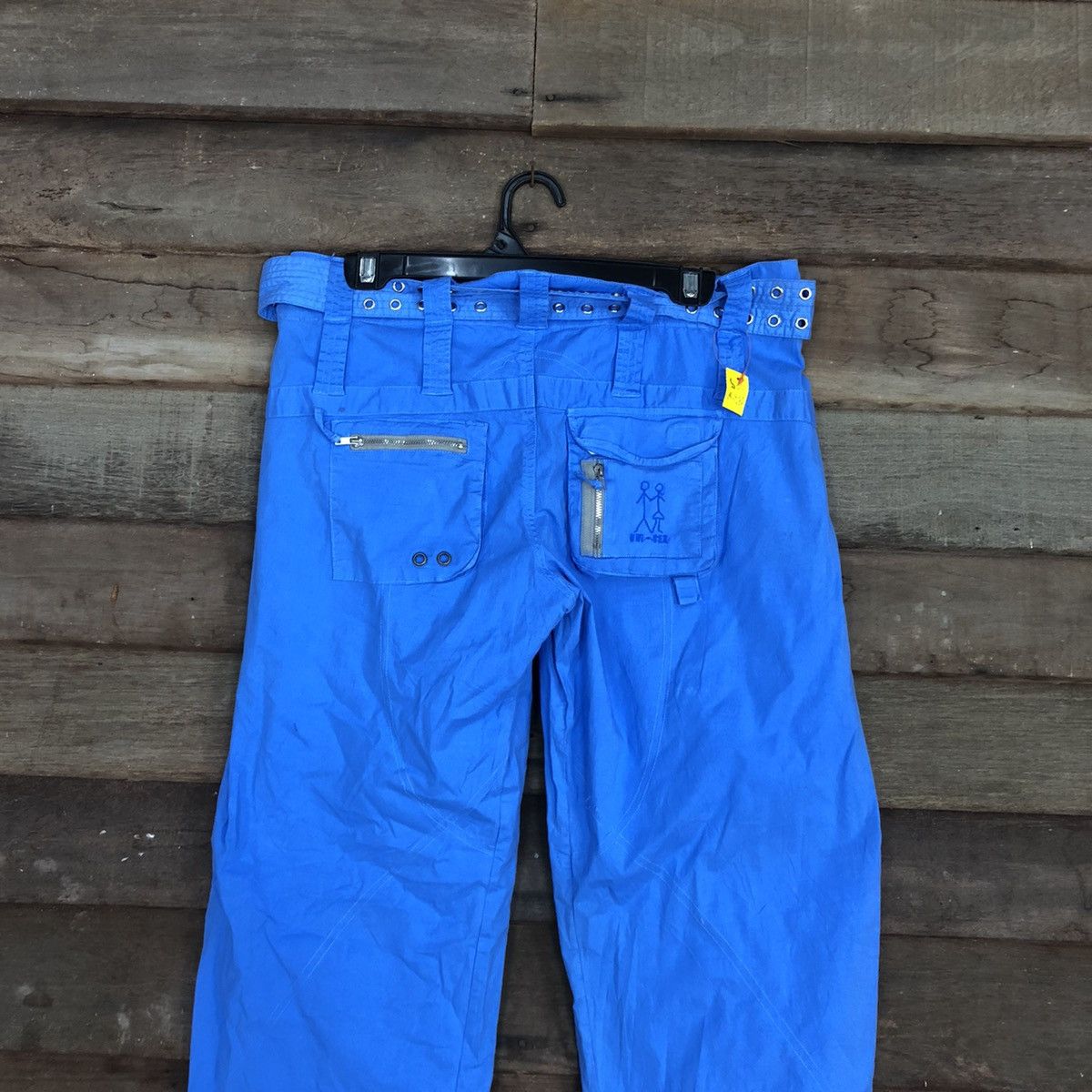 Japanese Brand × Seditionaries Pete & Gete Blue Multipocket utility Cargo Pants #c1006 Size US 30 / EU 46 - 8 Thumbnail