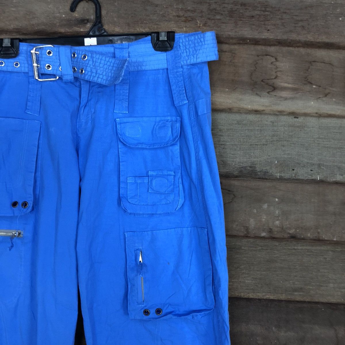 Japanese Brand × Seditionaries Pete & Gete Blue Multipocket utility Cargo Pants #c1006 Size US 30 / EU 46 - 5 Thumbnail