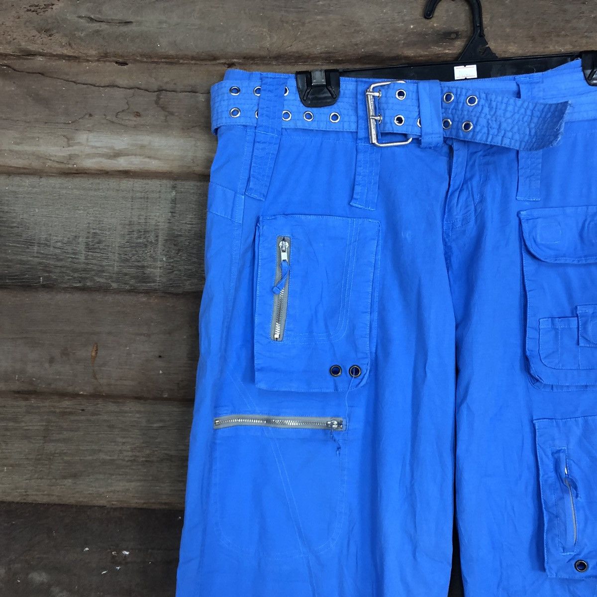 Japanese Brand × Seditionaries Pete & Gete Blue Multipocket utility Cargo Pants #c1006 Size US 30 / EU 46 - 6 Thumbnail