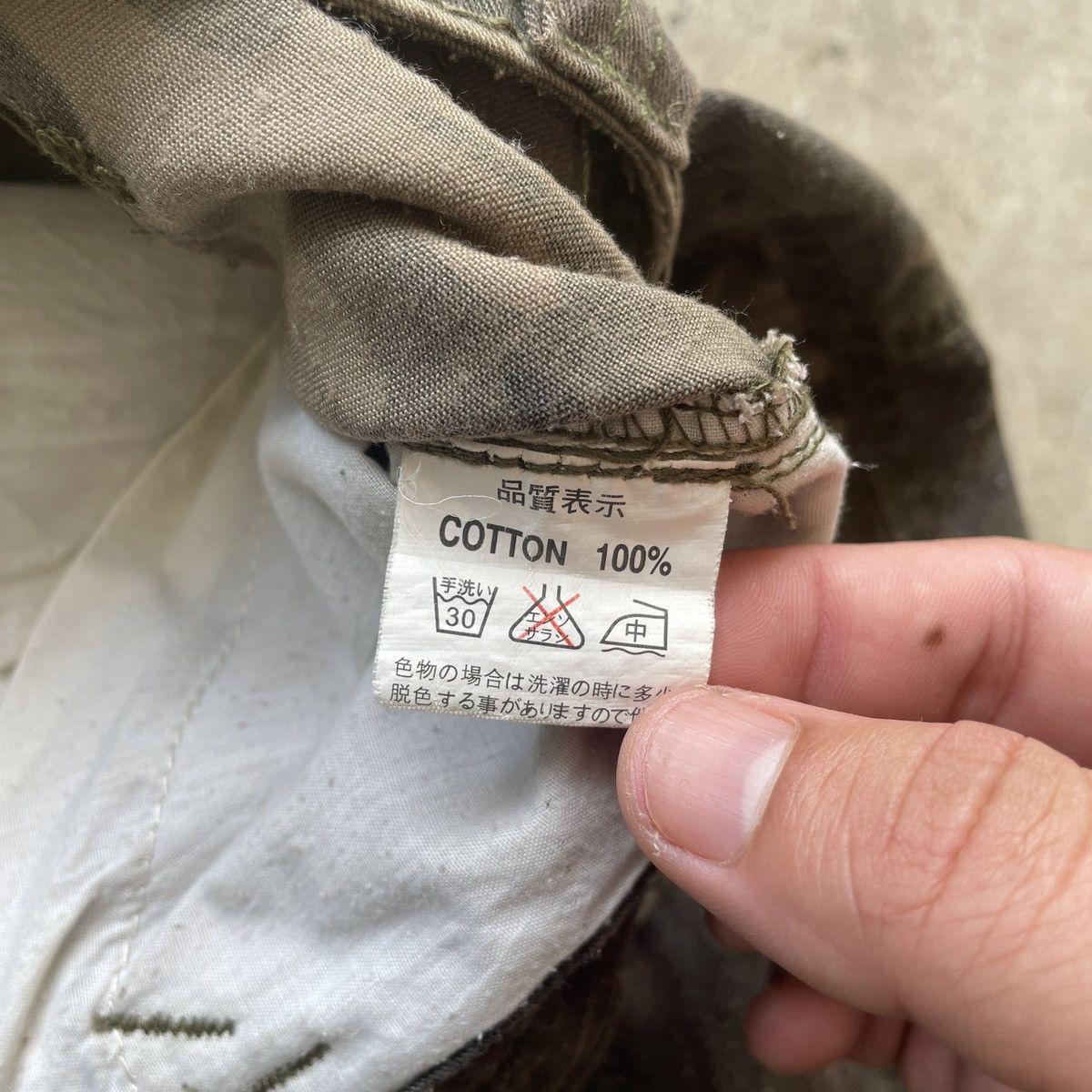 Japanese Brand 9 Pocket🔥 Vintage AFT Faded Camo Parachute Cargo Pants Rare Size US 30 / EU 46 - 8 Thumbnail