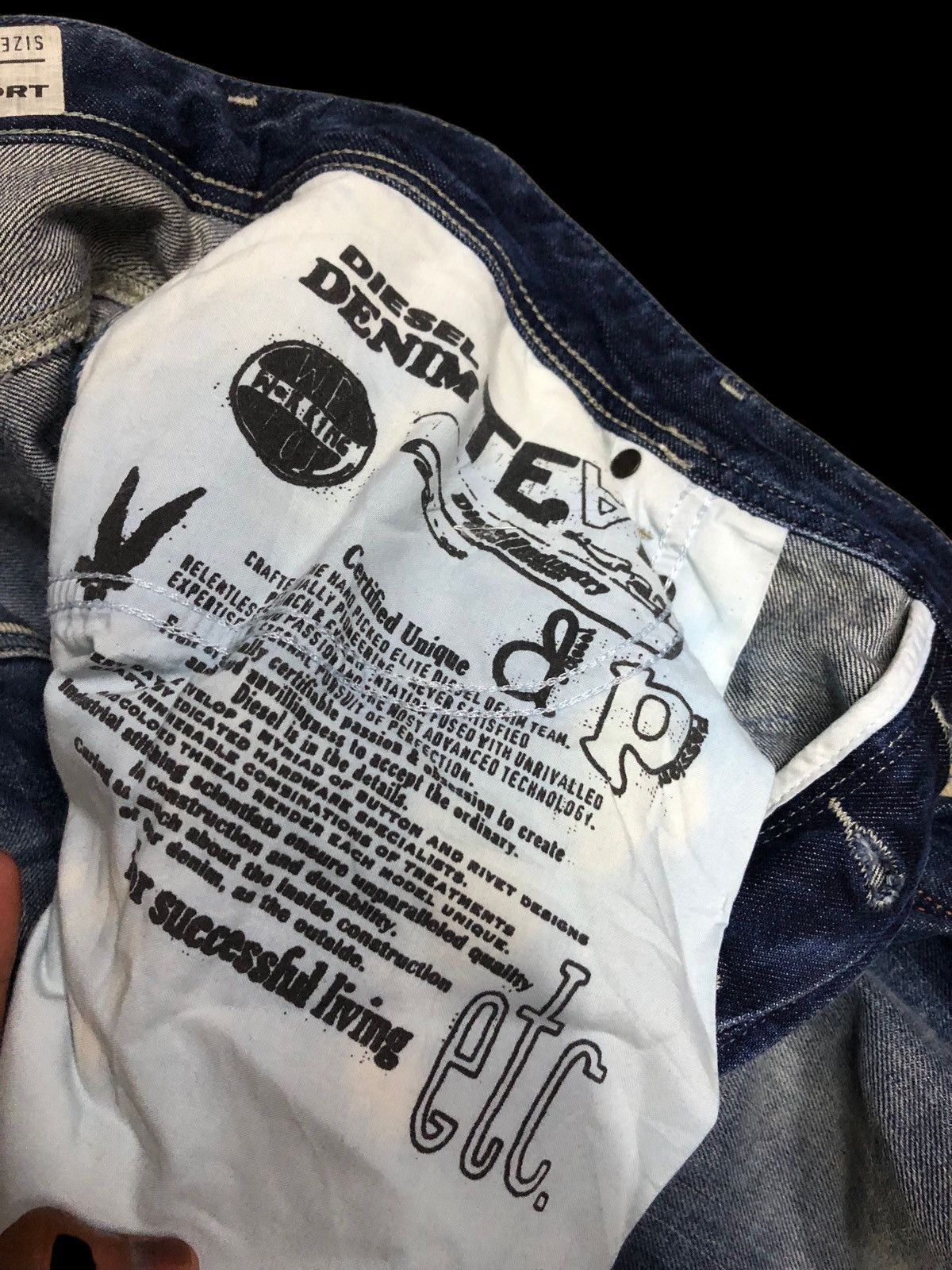 Diesel DIESEL BRAVEFORT COMFORT CARROT DENIM Size US 38 / EU 54 - 4 Thumbnail