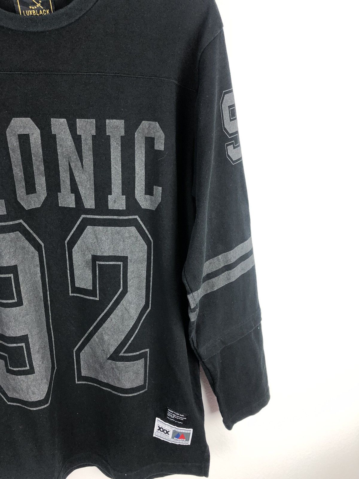 Japanese Brand Luxblack Magic Stick Ent. 92 Long Sleeve T-Shirt Size US L / EU 52-54 / 3 - 4 Thumbnail