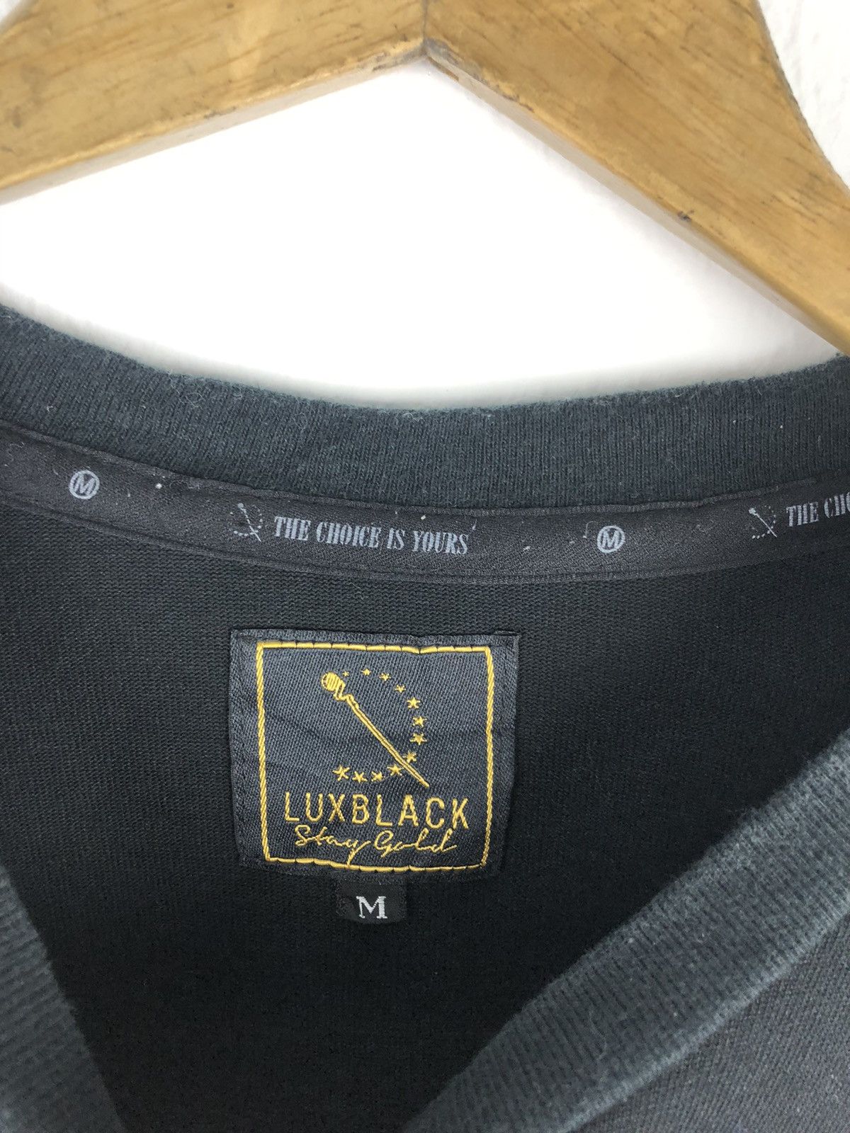 Japanese Brand Luxblack Magic Stick Ent. 92 Long Sleeve T-Shirt Size US L / EU 52-54 / 3 - 6 Thumbnail