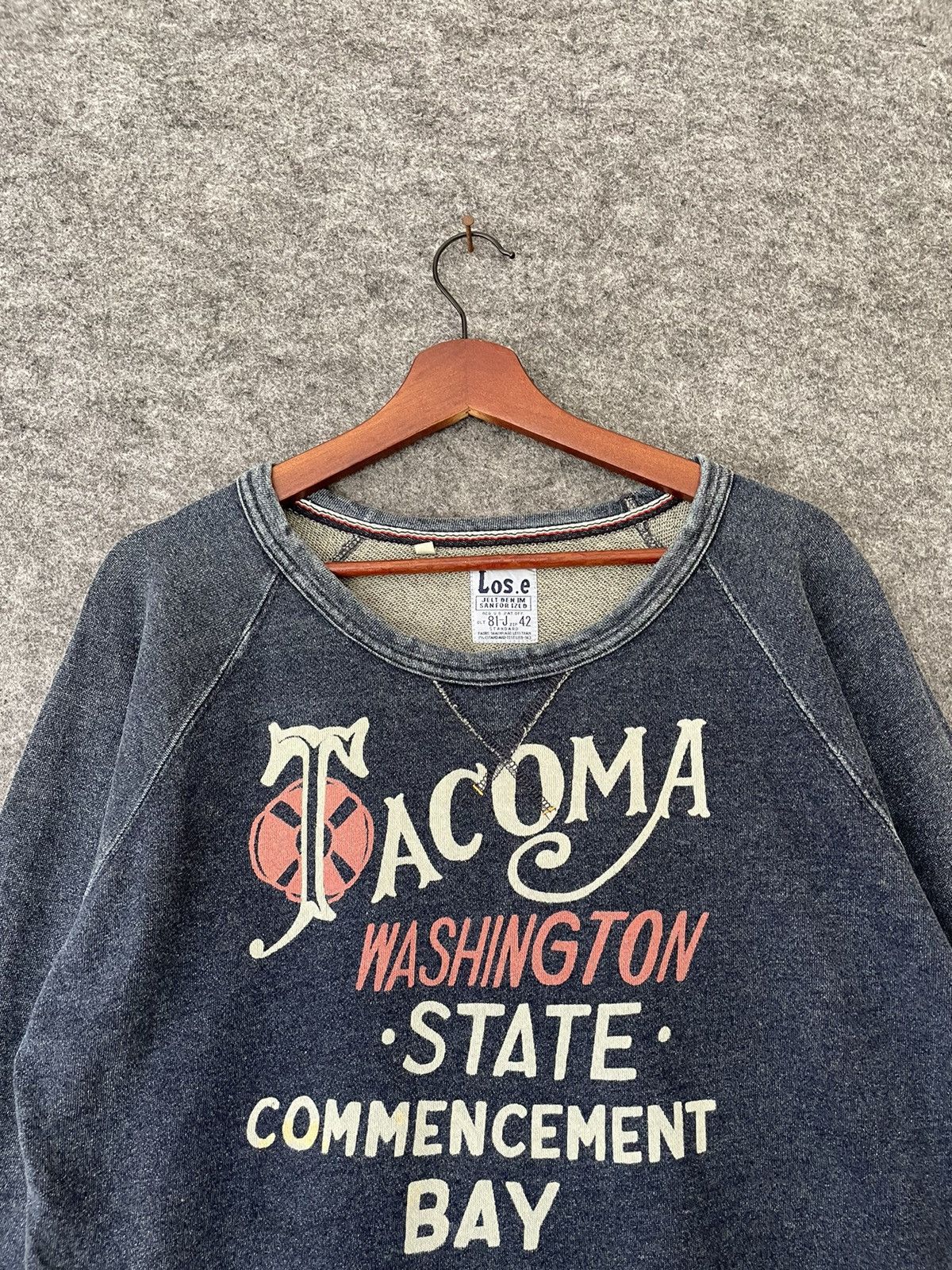 If Six Was Nine LOS. E JELT DENIM SWEATSHIRT Size US M / EU 48-50 / 2 - 2 Thumbnail
