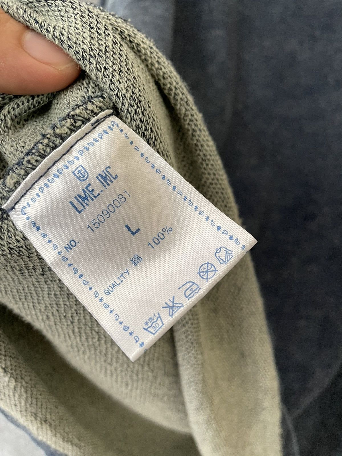If Six Was Nine LOS. E JELT DENIM SWEATSHIRT Size US M / EU 48-50 / 2 - 7 Thumbnail