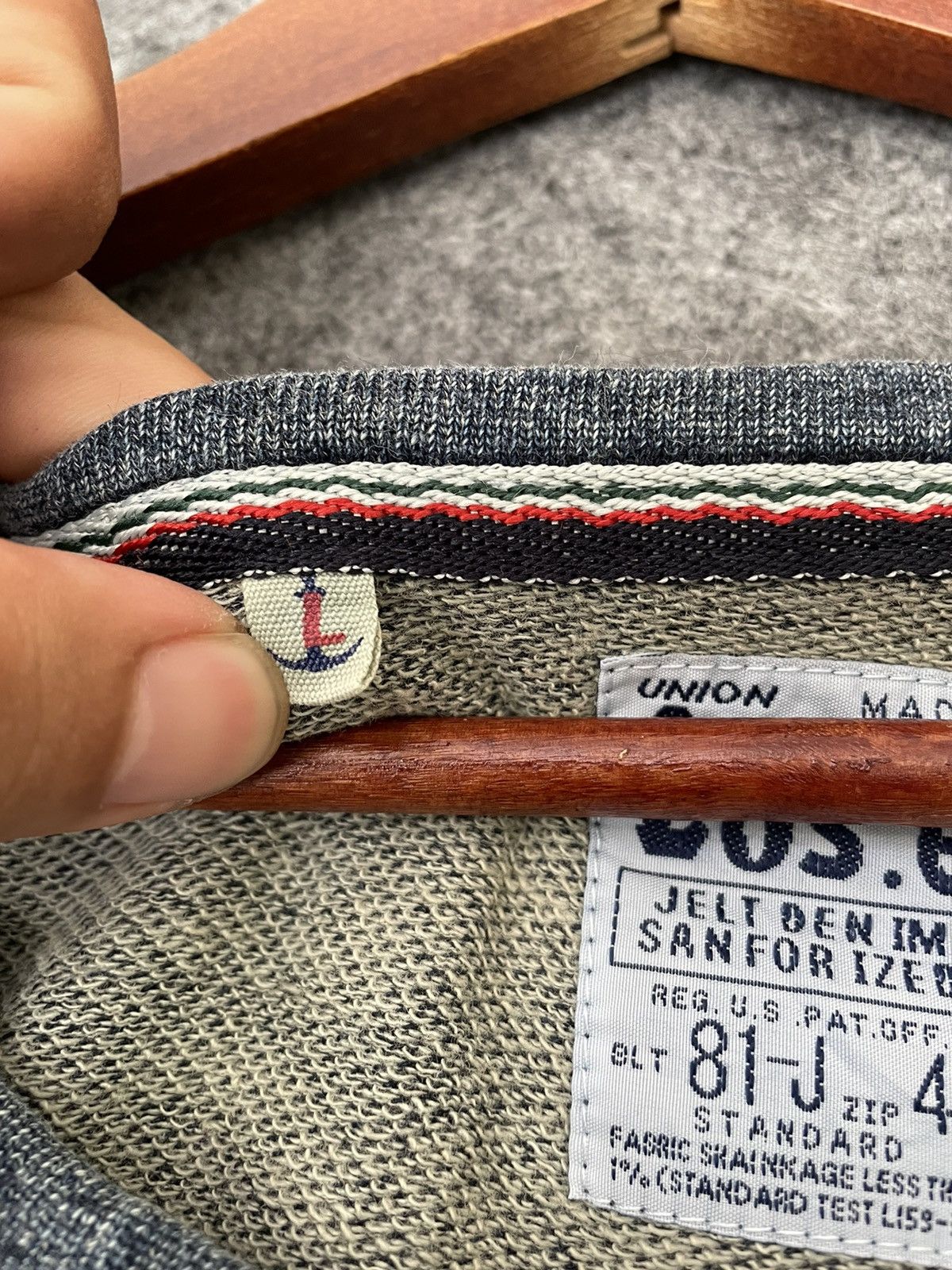 If Six Was Nine LOS. E JELT DENIM SWEATSHIRT Size US M / EU 48-50 / 2 - 6 Thumbnail