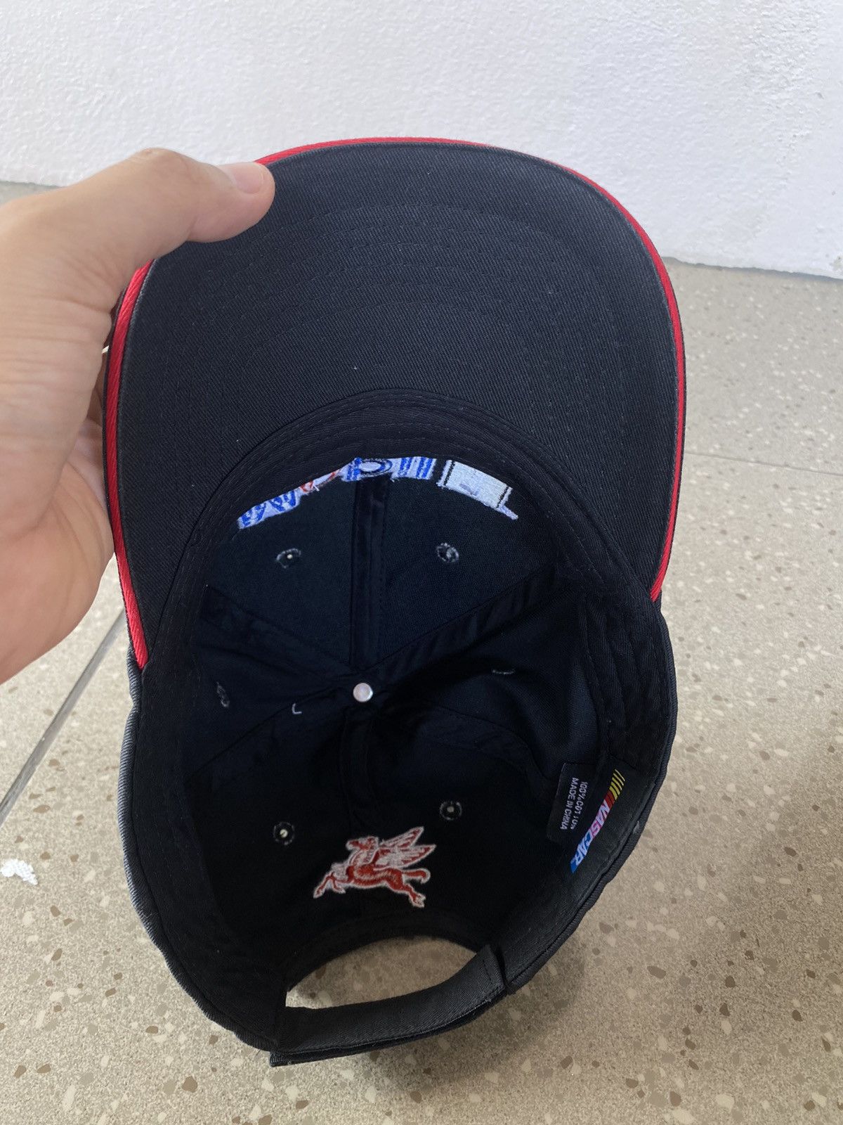 NASCAR Vintage Mobil Nascar Baseball Cap Hat Size ONE SIZE - 5 Thumbnail
