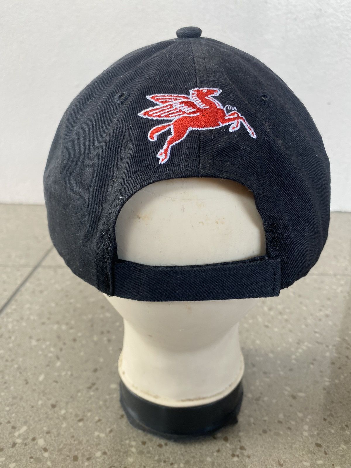 NASCAR Vintage Mobil Nascar Baseball Cap Hat Size ONE SIZE - 3 Thumbnail