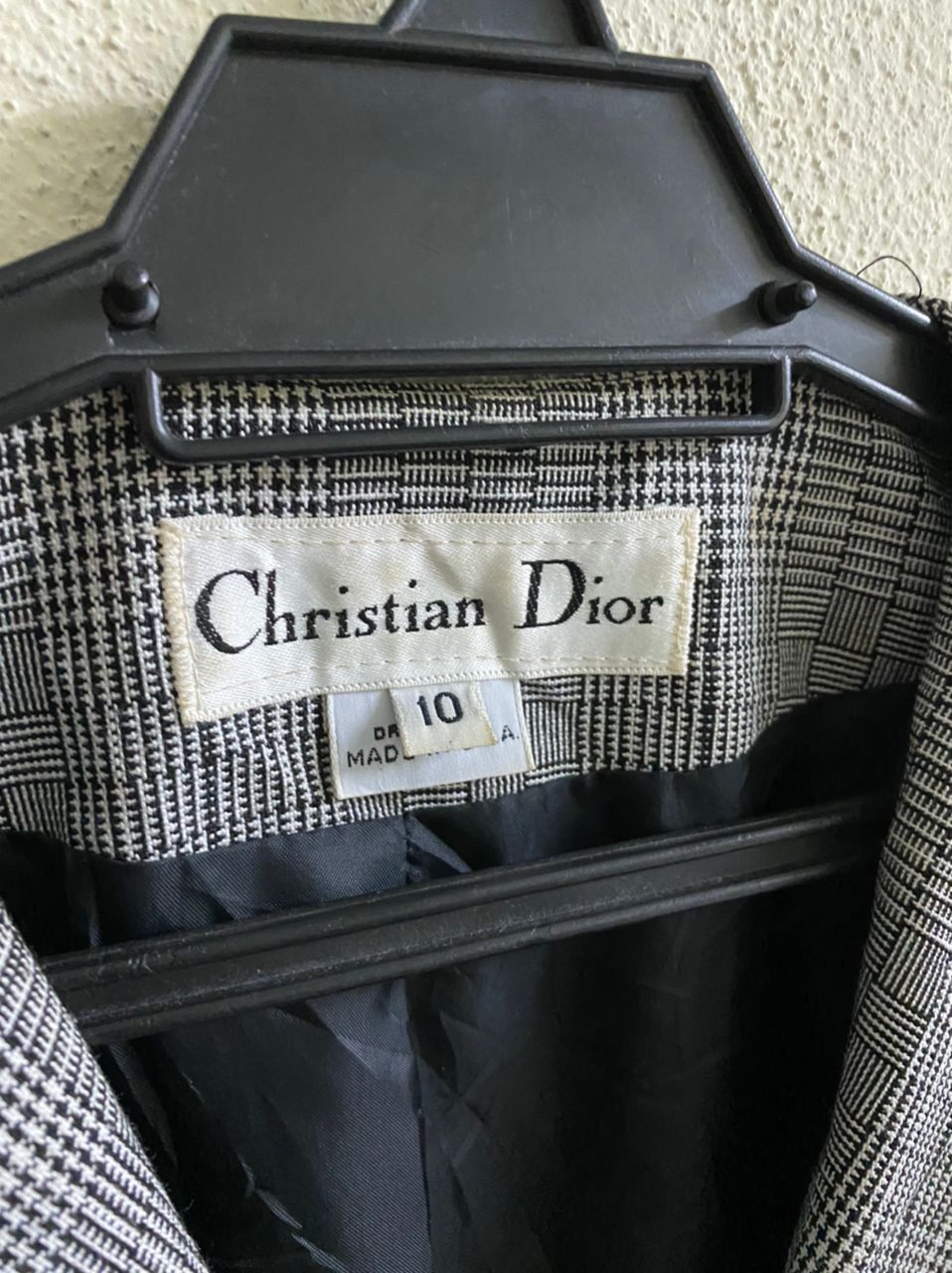 Christian Dior Monsieur Christian Dior Blazer Made In Usa Size 36S - 4 Thumbnail