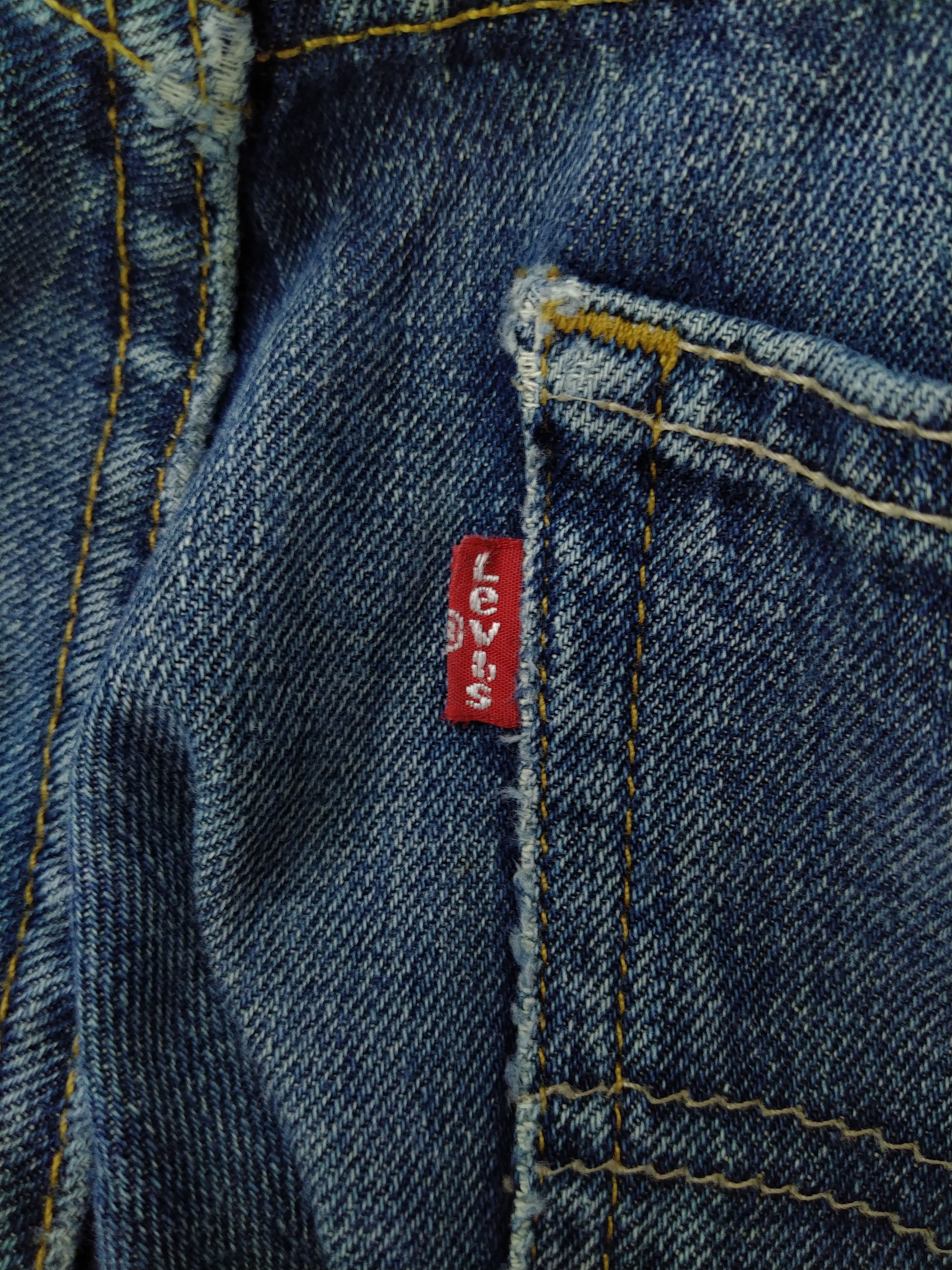 Levi's Blue Distressed Vintage Levi's 514 32 x 32.5 Denim -JN343 Size US 32 / EU 48 - 9 Thumbnail