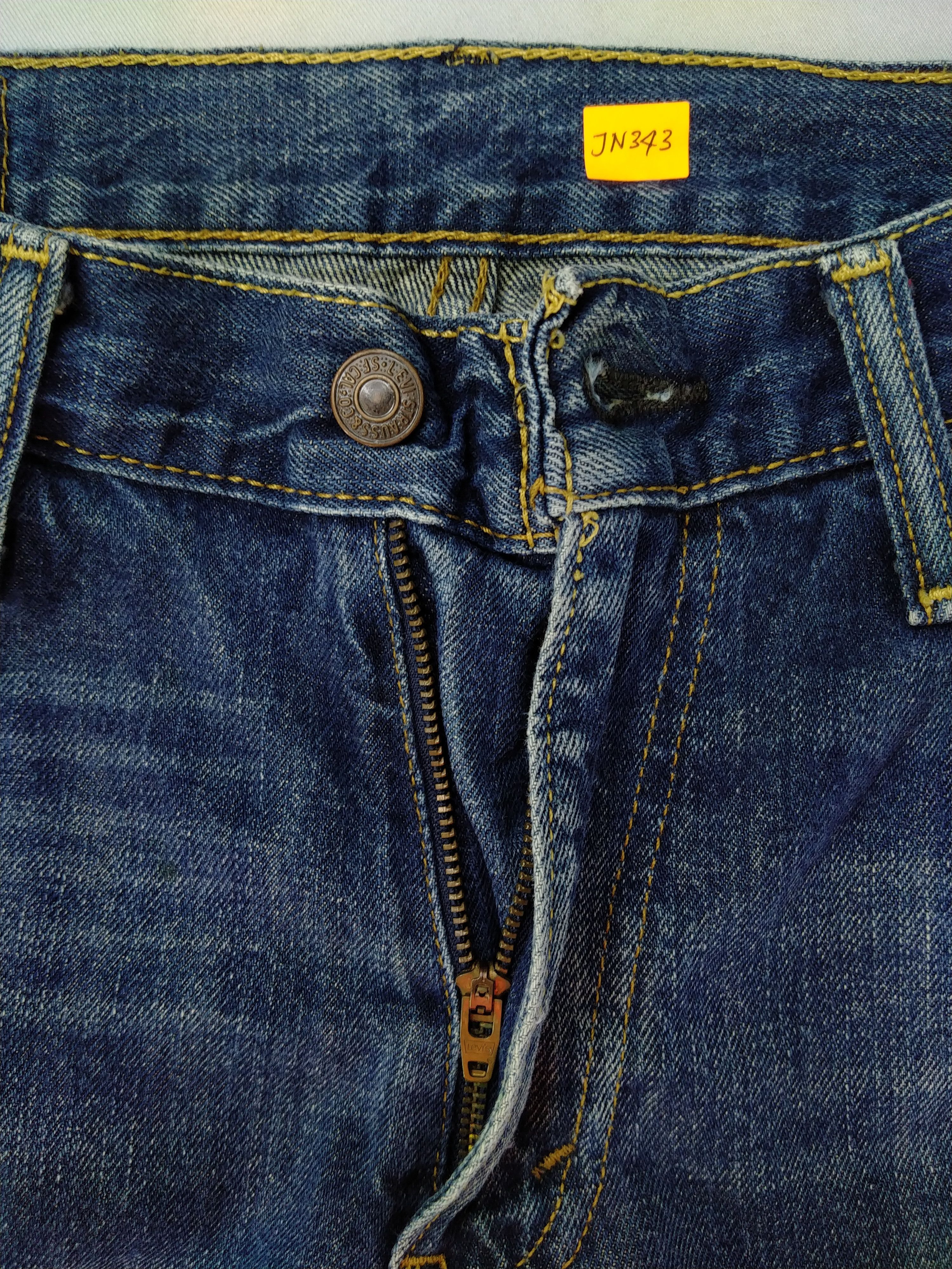 Levi's Blue Distressed Vintage Levi's 514 32 x 32.5 Denim -JN343 Size US 32 / EU 48 - 5 Thumbnail