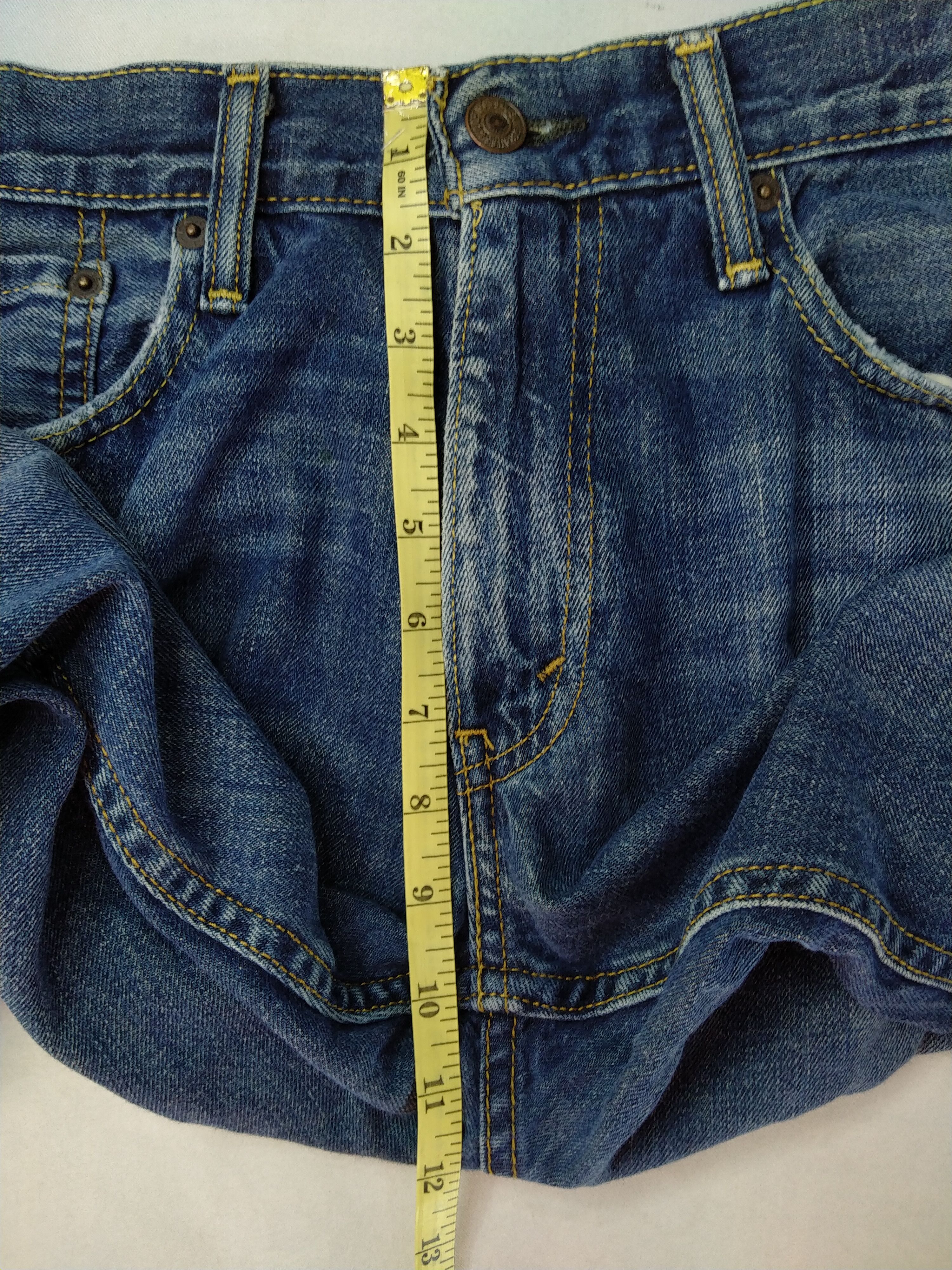Levi's Blue Distressed Vintage Levi's 514 32 x 32.5 Denim -JN343 Size US 32 / EU 48 - 12 Thumbnail