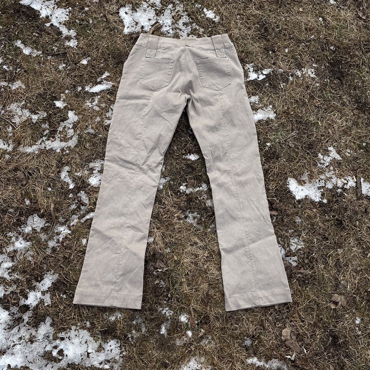 Vintage Vintage 90s Distressed Baggy Cargo Pants Skate Y2K Logo 29 Size 29" - 6 Thumbnail