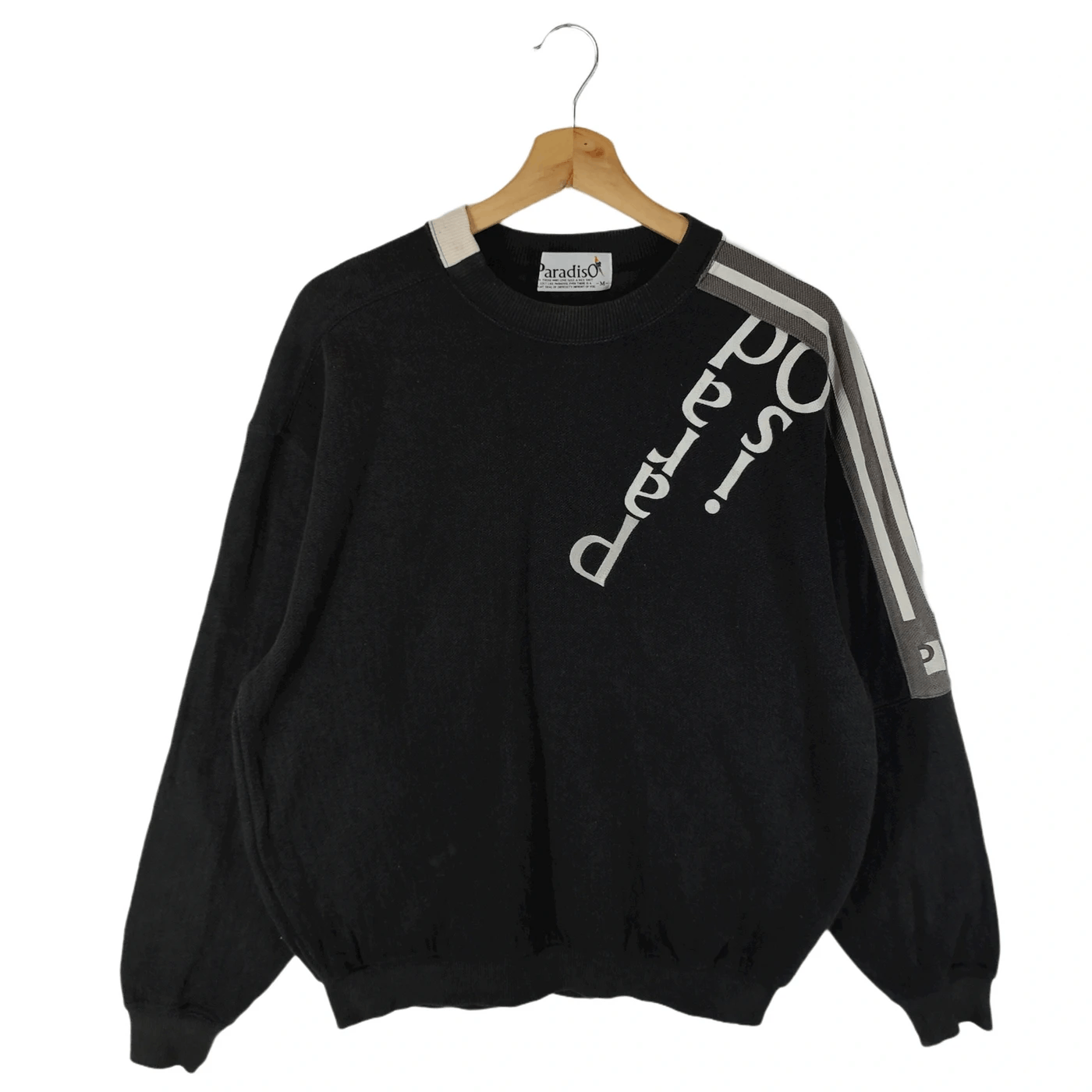 image of Vintage Paradiso Made In Japan Sweatshirts in Black, Men's (Size Medium)