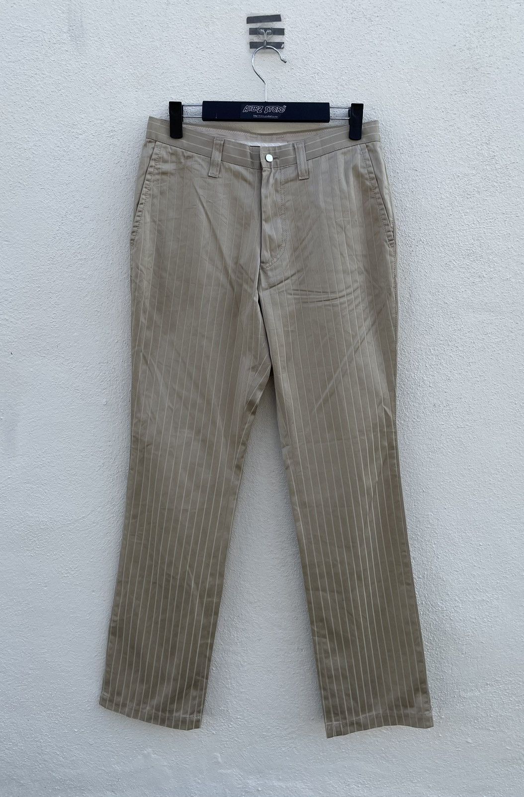 Designer × Tete Homme De Plus Tete Homme Striped Pants Size US 29 - 1 Thumbnail