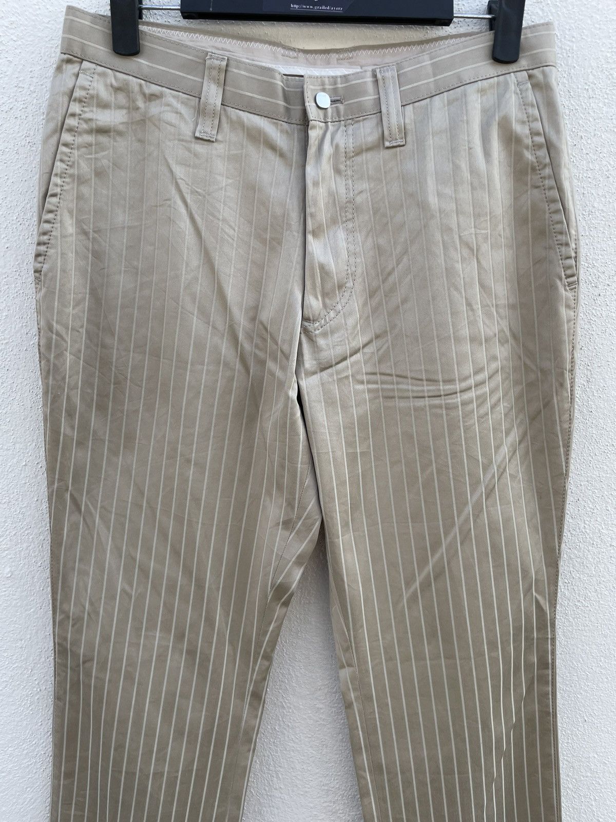 Designer × Tete Homme De Plus Tete Homme Striped Pants Size US 29 - 3 Thumbnail