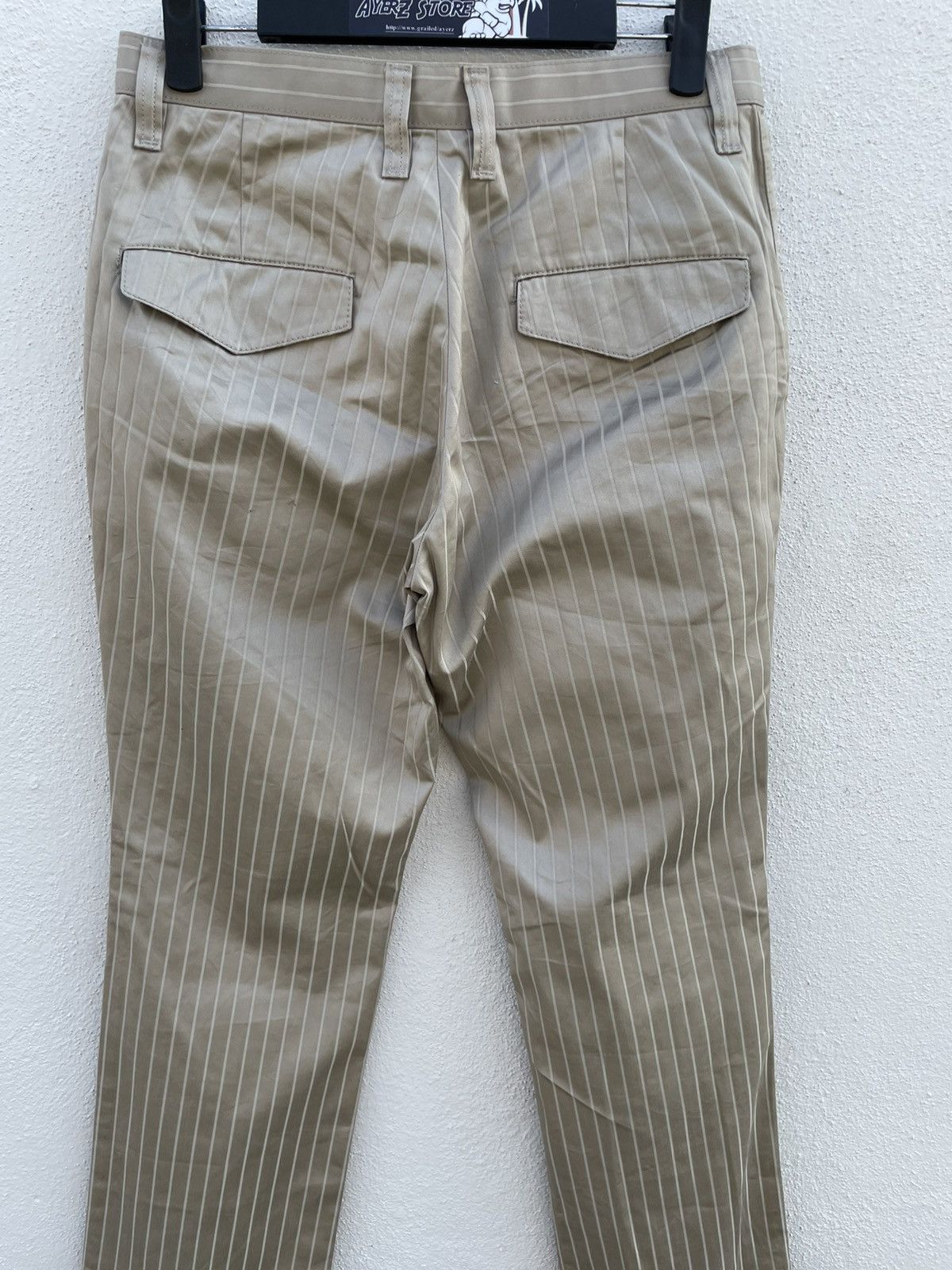 Designer × Tete Homme De Plus Tete Homme Striped Pants Size US 29 - 9 Thumbnail