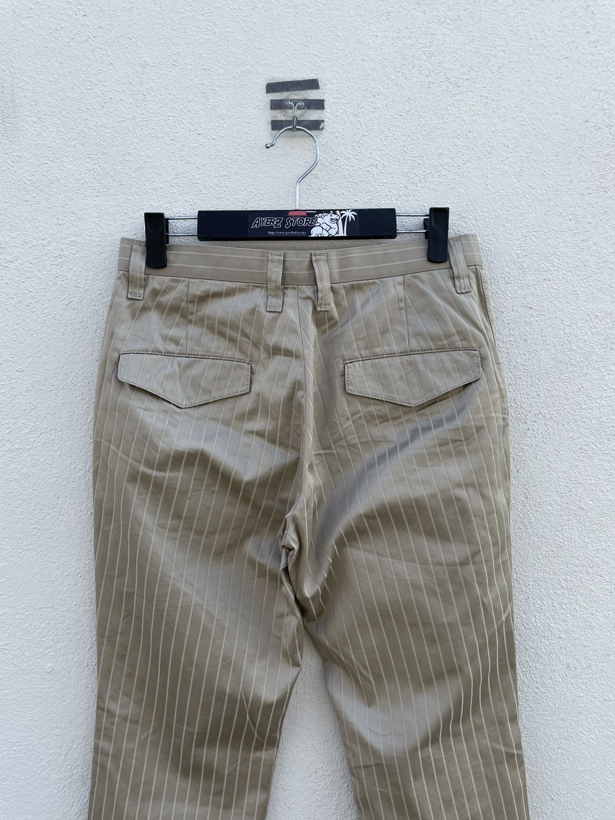 Designer × Tete Homme De Plus Tete Homme Striped Pants Size US 29 - 8 Thumbnail
