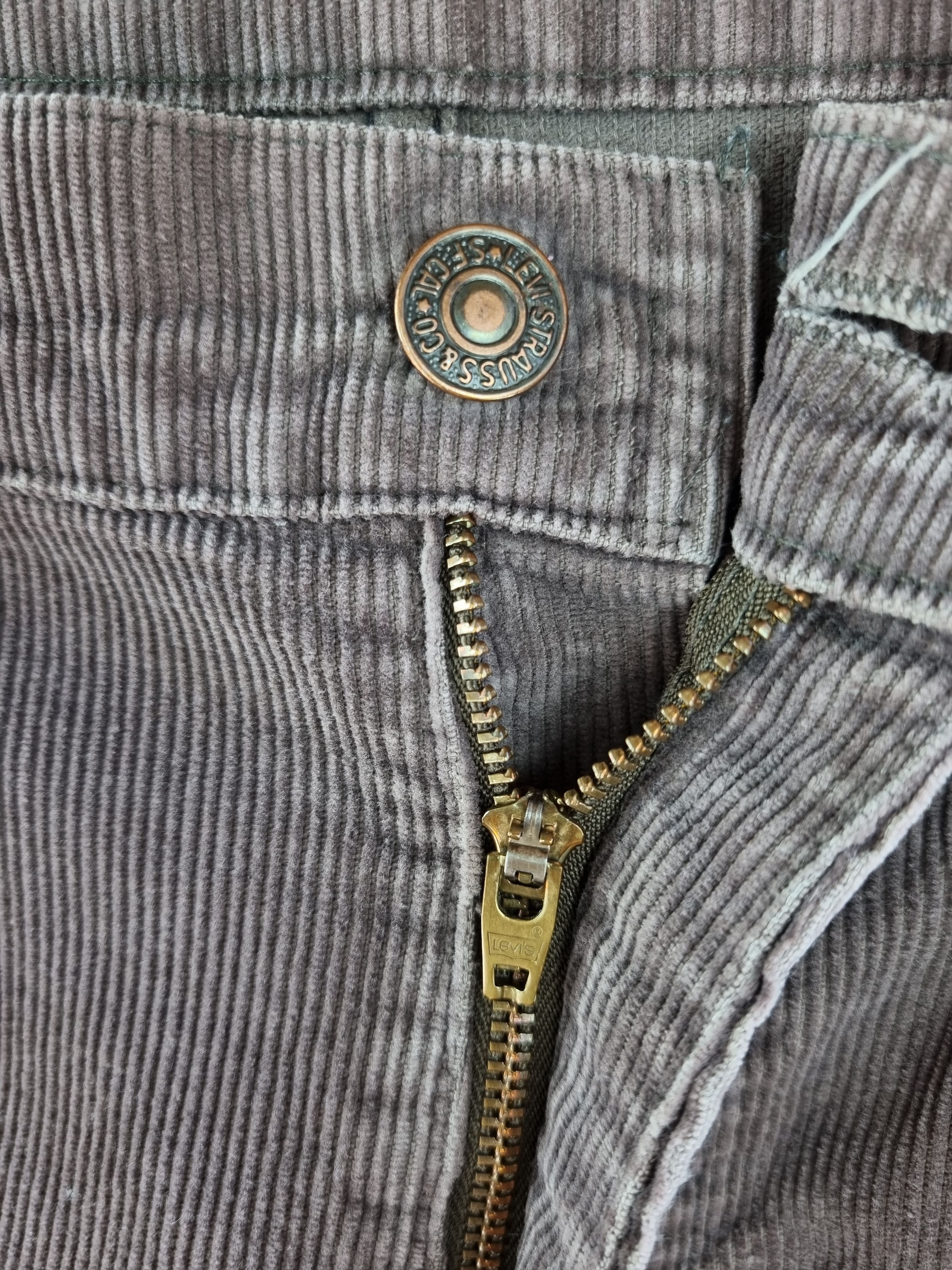 Cowboy Equipment × Levi's × Vintage 🤠 80s Levis Flared Earth Tone Corduroy Vintage Pants Size US 33 - 10 Thumbnail