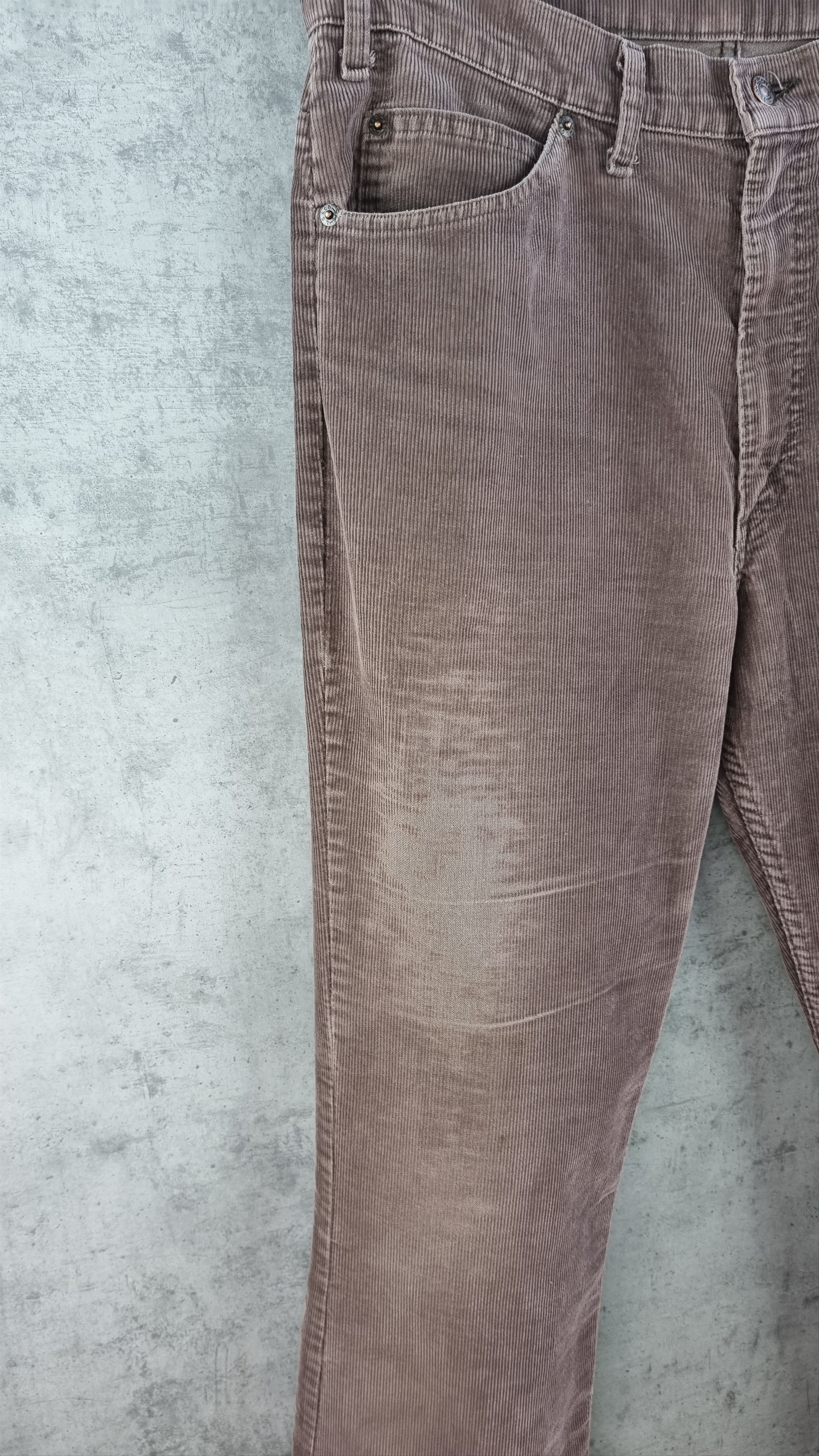Cowboy Equipment × Levi's × Vintage 🤠 80s Levis Flared Earth Tone Corduroy Vintage Pants Size US 33 - 6 Thumbnail