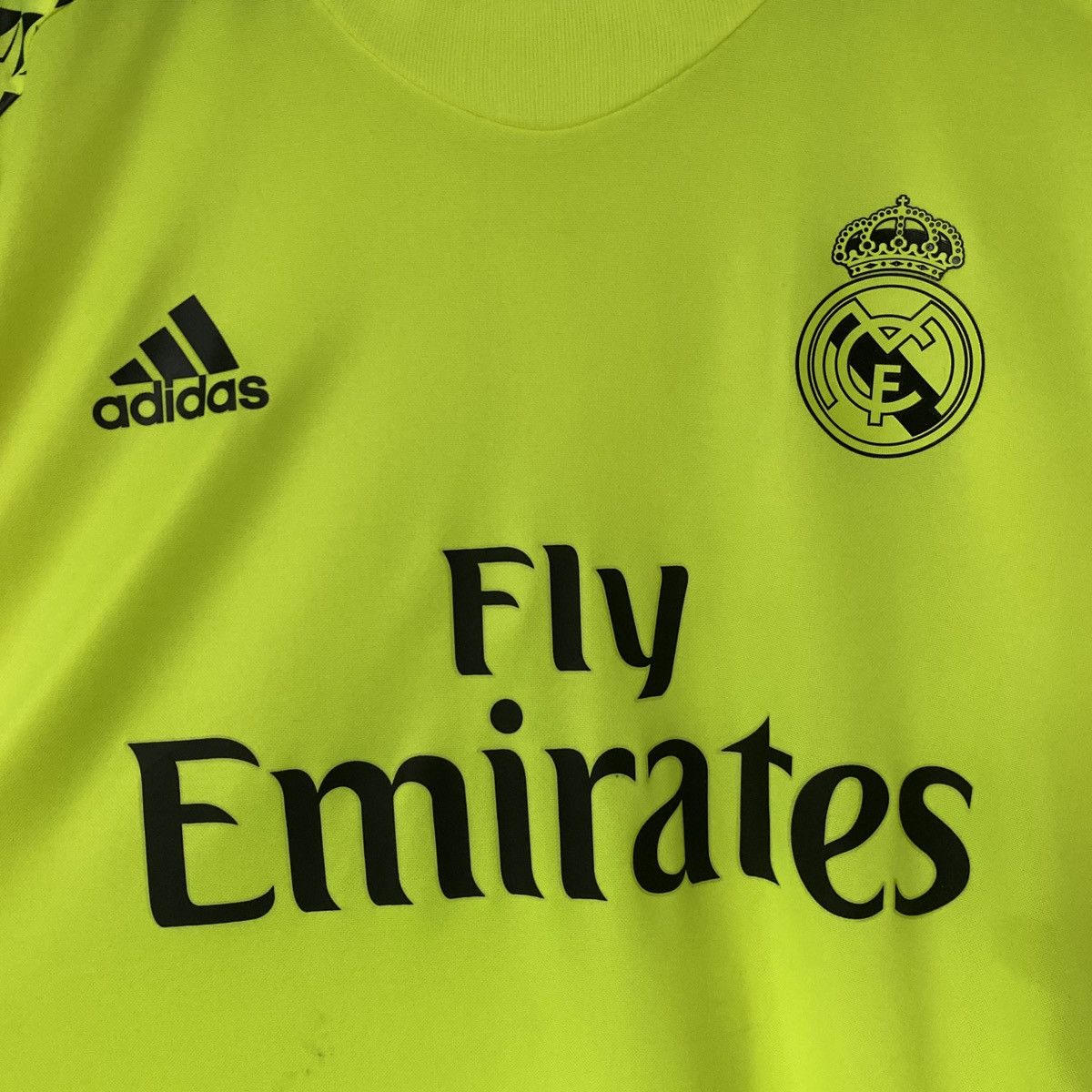 Adidas 2015 2016 GAME ISSUE Real Madrid Navas Home Soccer Jersey Size US L / EU 52-54 / 3 - 5 Thumbnail