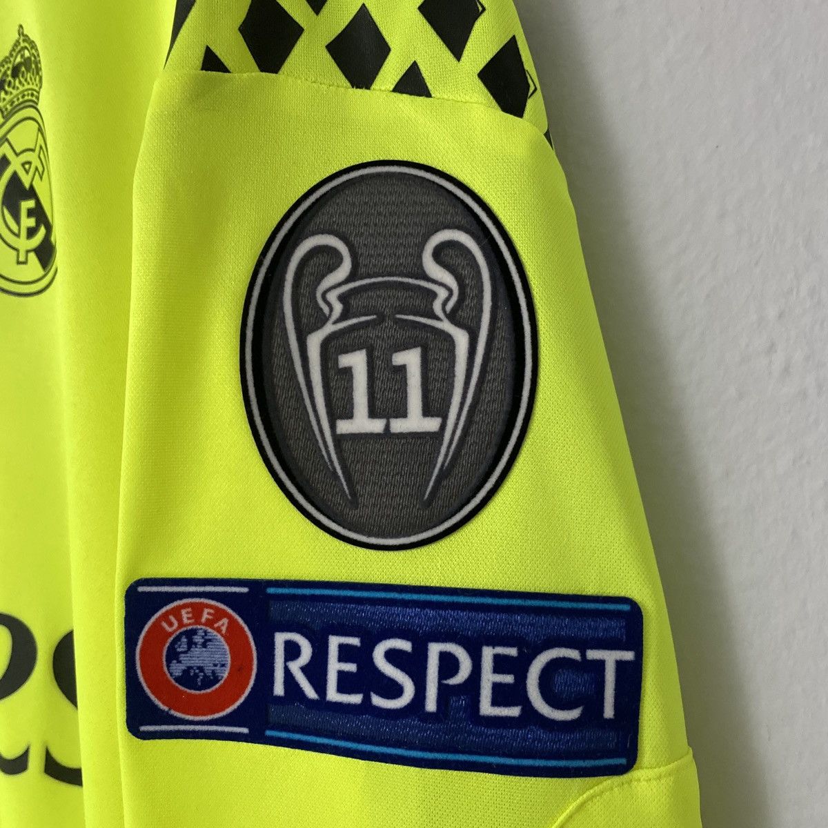 Adidas 2015 2016 GAME ISSUE Real Madrid Navas Home Soccer Jersey Size US L / EU 52-54 / 3 - 9 Thumbnail