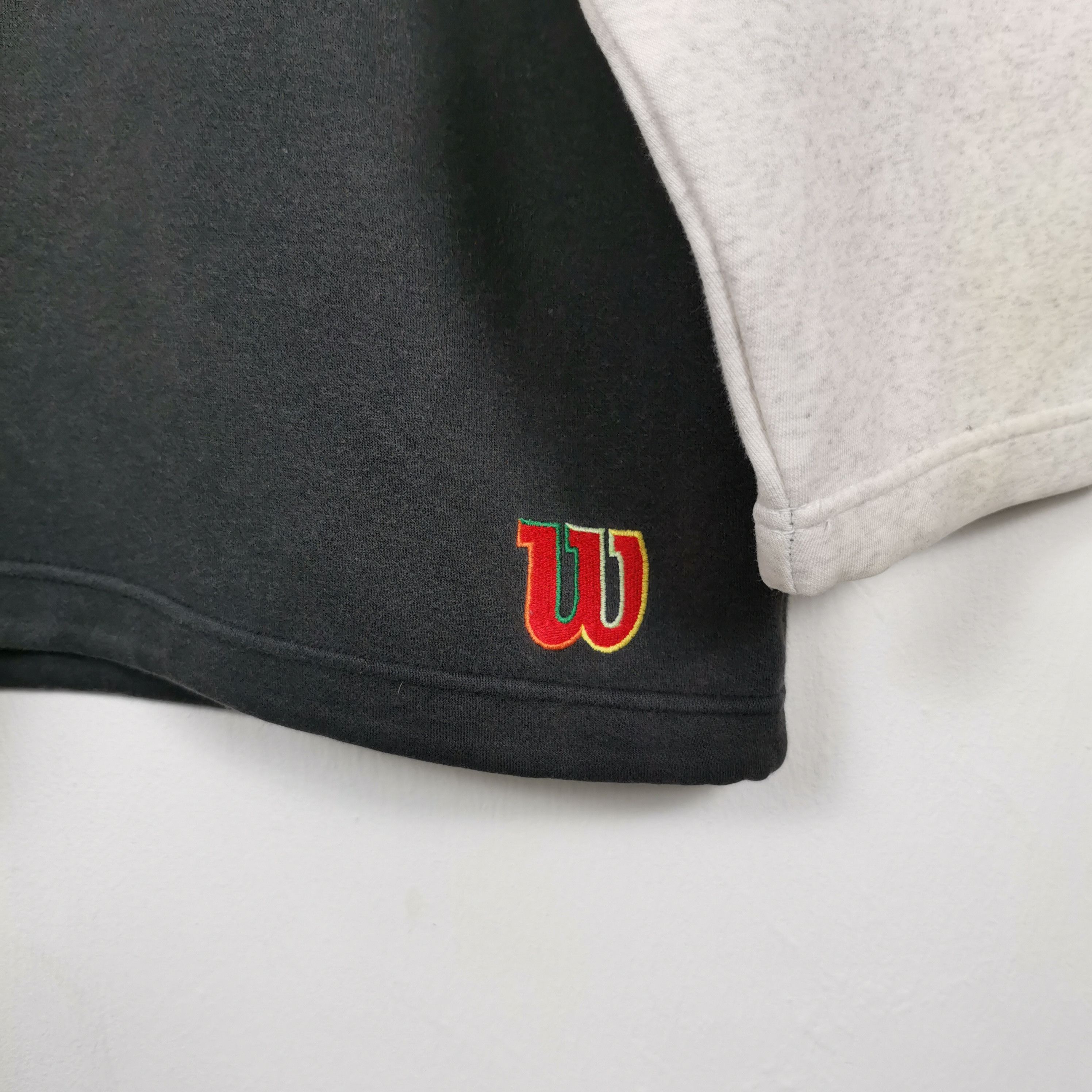 Vintage × Wilson Vintage Wilson Sweatshirt Hoodie Jumper Embroidery Size US L / EU 52-54 / 3 - 6 Thumbnail