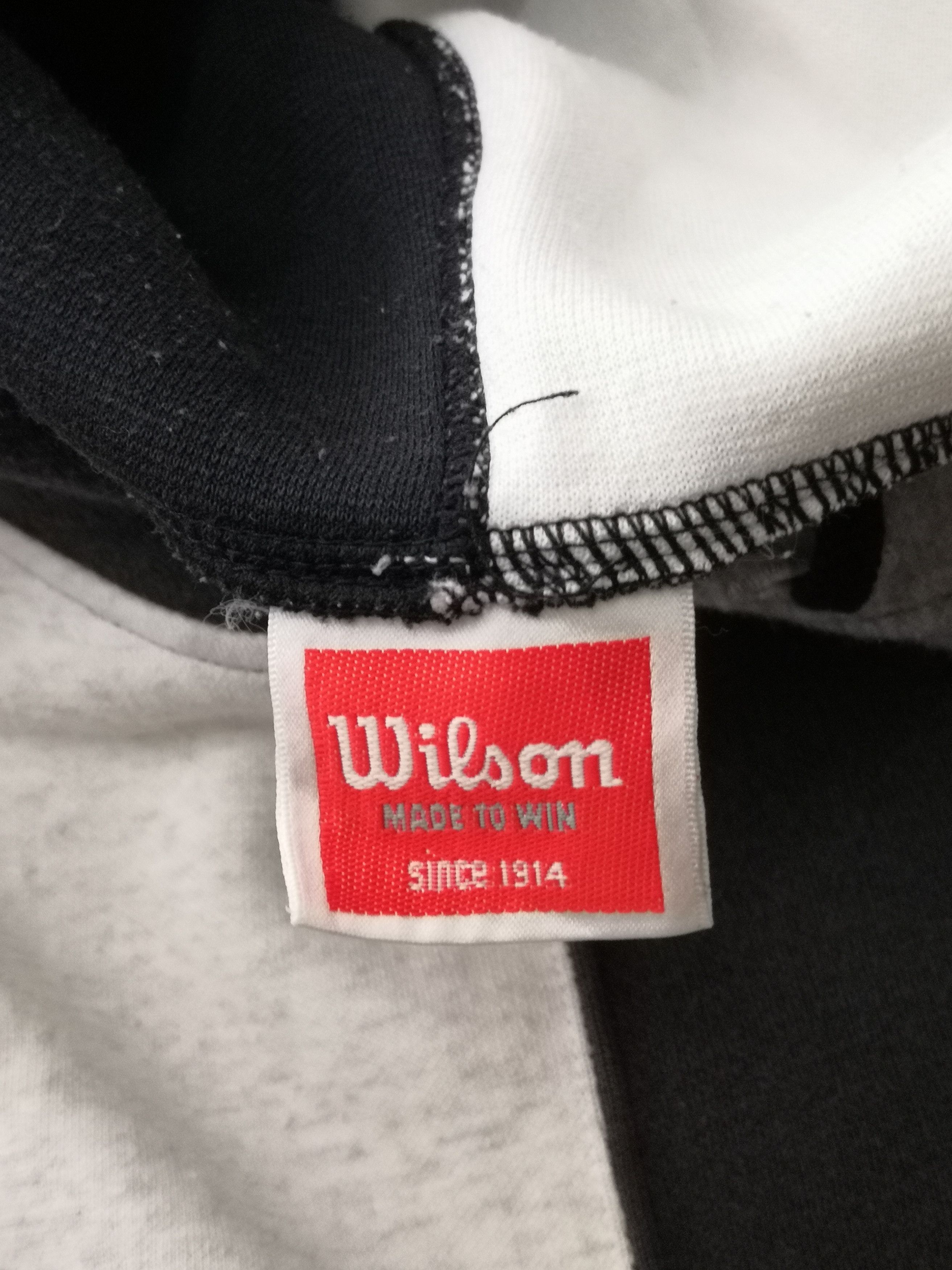 Vintage × Wilson Vintage Wilson Sweatshirt Hoodie Jumper Embroidery Size US L / EU 52-54 / 3 - 7 Thumbnail