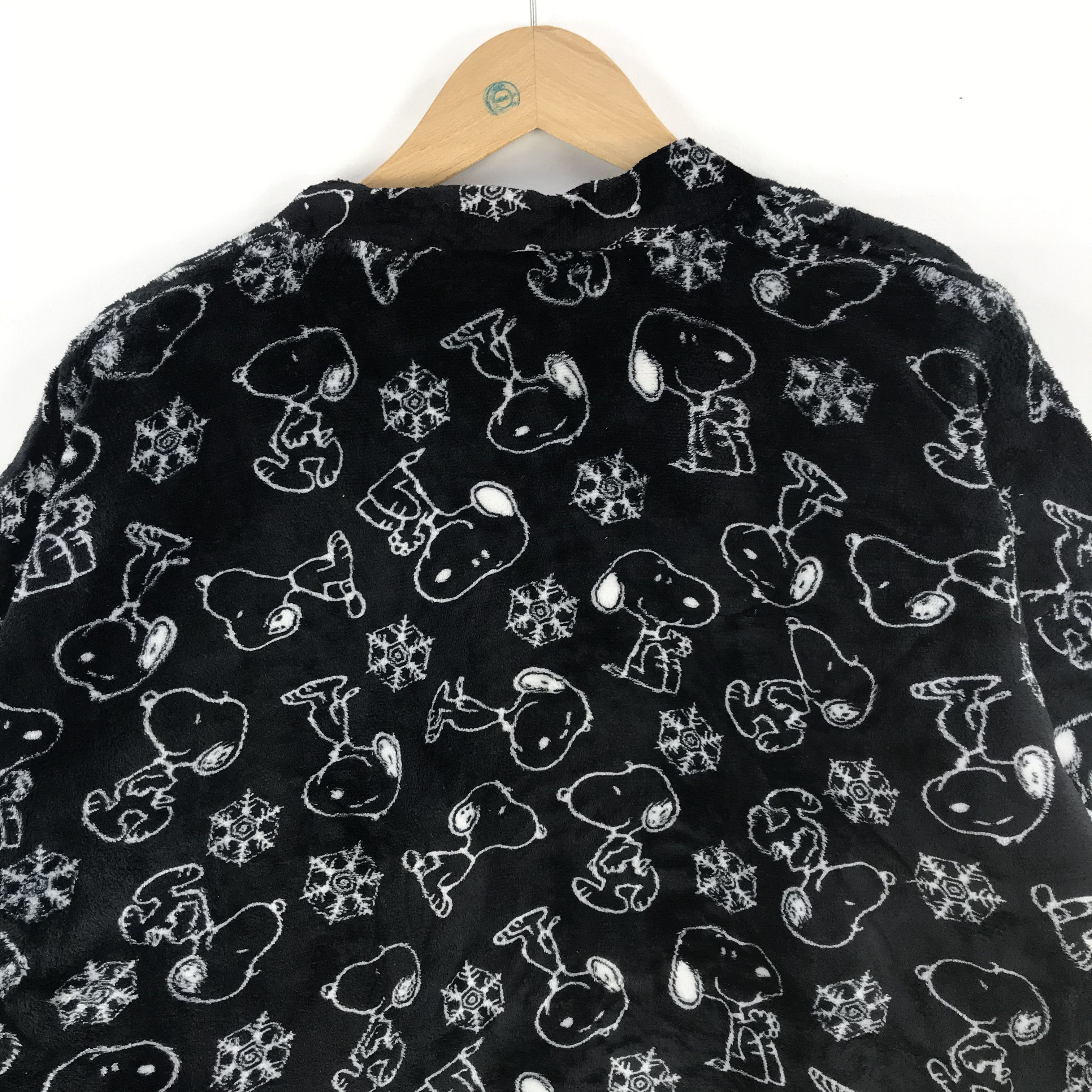 Cartoon Network × Vintage Vintage Peanut Fleece Japanese Kimono Cartoon Anime BS54462 Size US XL / EU 56 / 4 - 5 Thumbnail
