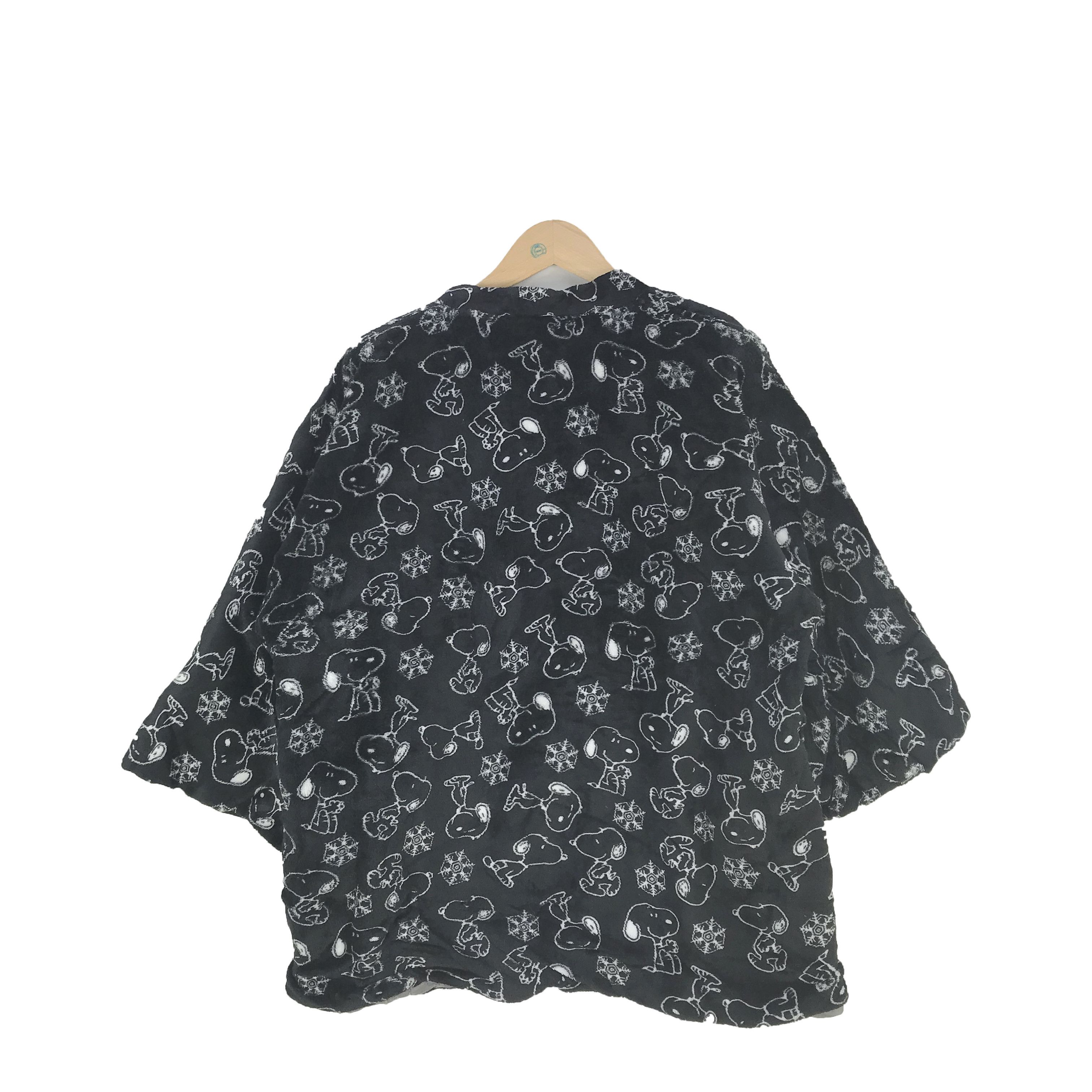 Cartoon Network × Vintage Vintage Peanut Fleece Japanese Kimono Cartoon Anime BS54462 Size US XL / EU 56 / 4 - 2 Thumbnail
