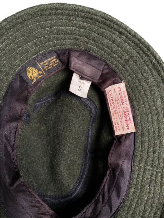 Vintage C.C. Filson Wool Bucket Hat Size Small Grailed