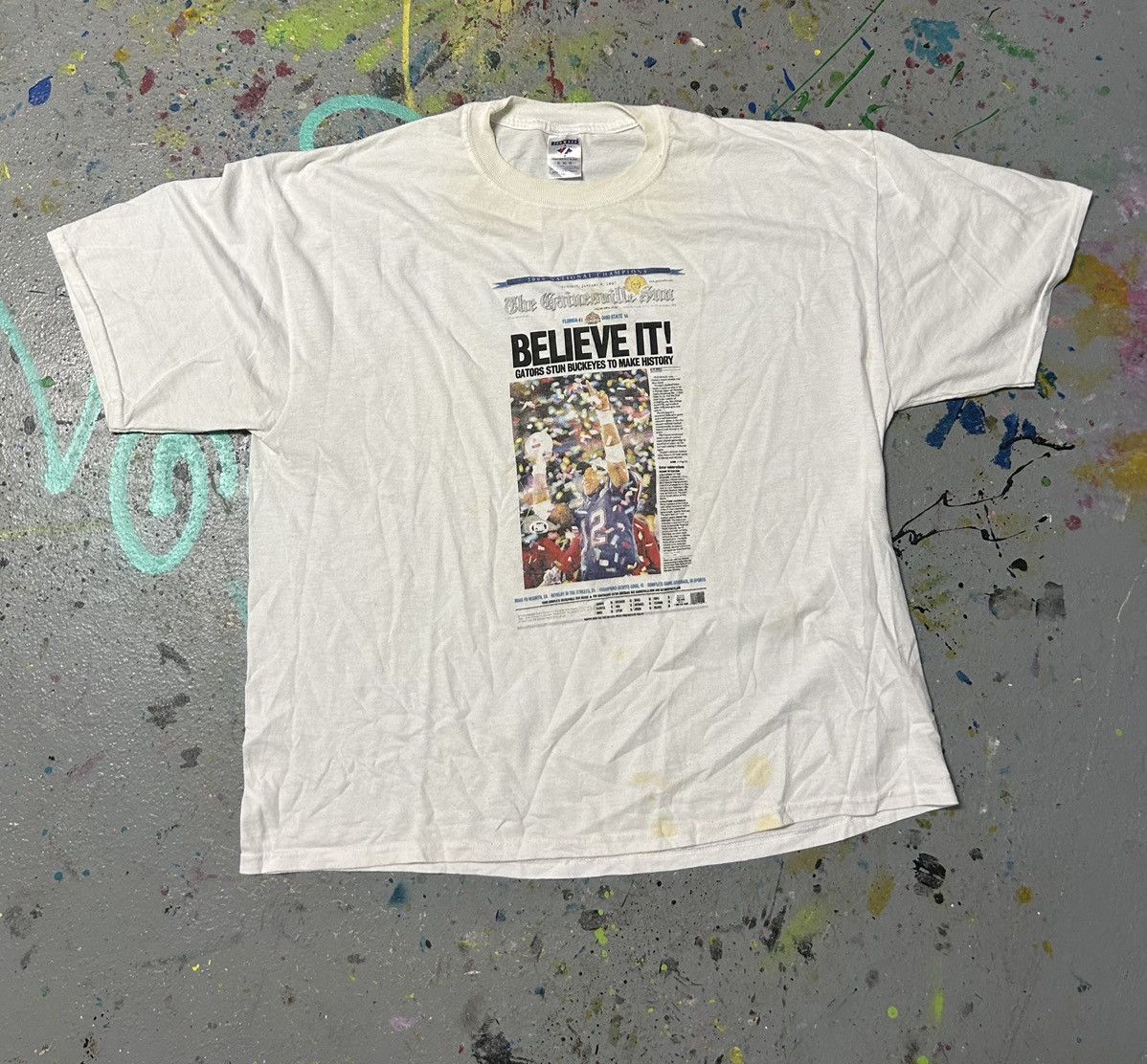 NCAA × Vintage University of Florida championship T-shirt 2007 Size US XL / EU 56 / 4 - 2 Thumbnail