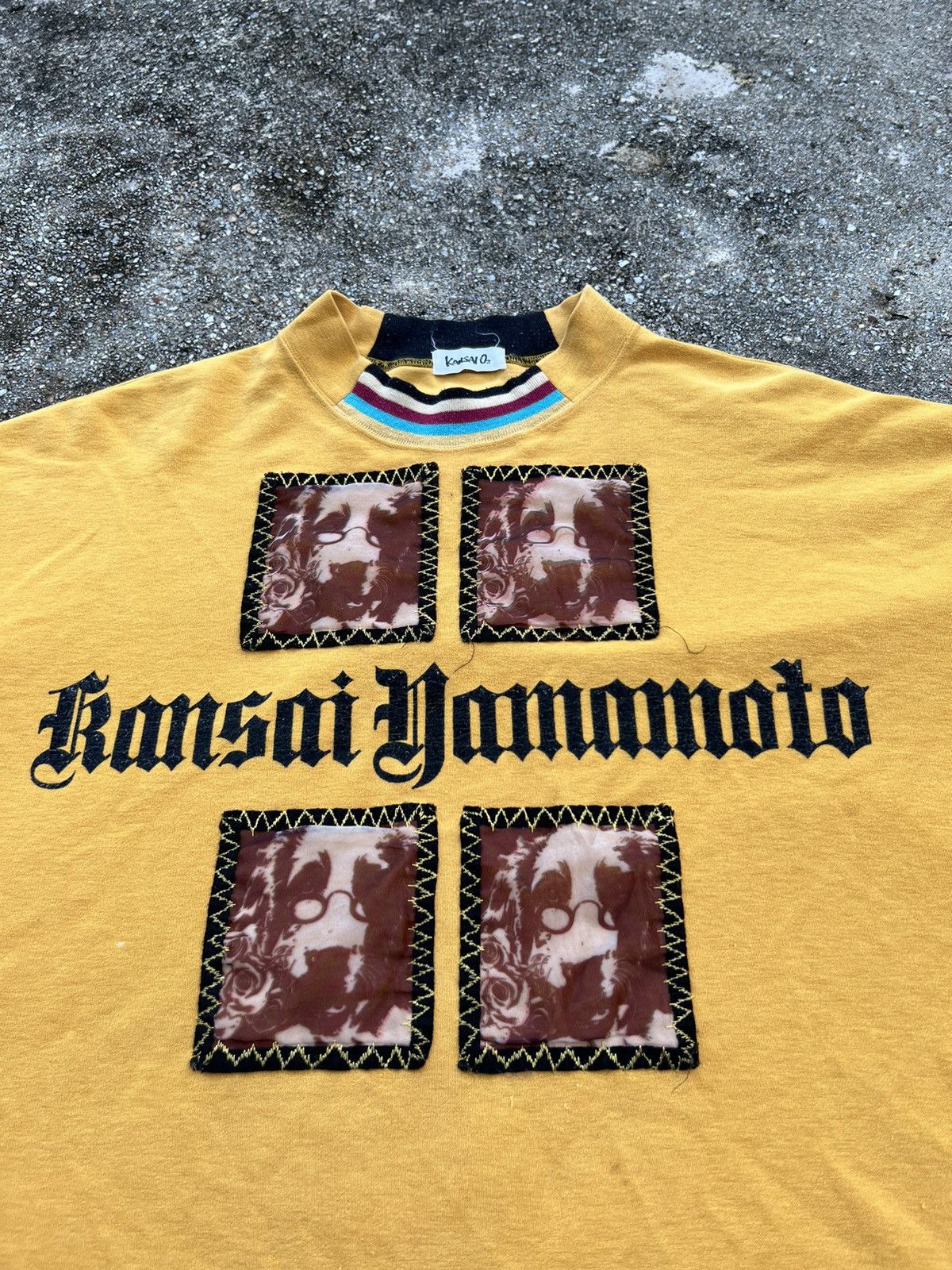 Kansai Yamamoto Vintage Kansai Yamamoto Rare Design Big Logo Sweatshirt Size US XXL / EU 58 / 5 - 3 Thumbnail