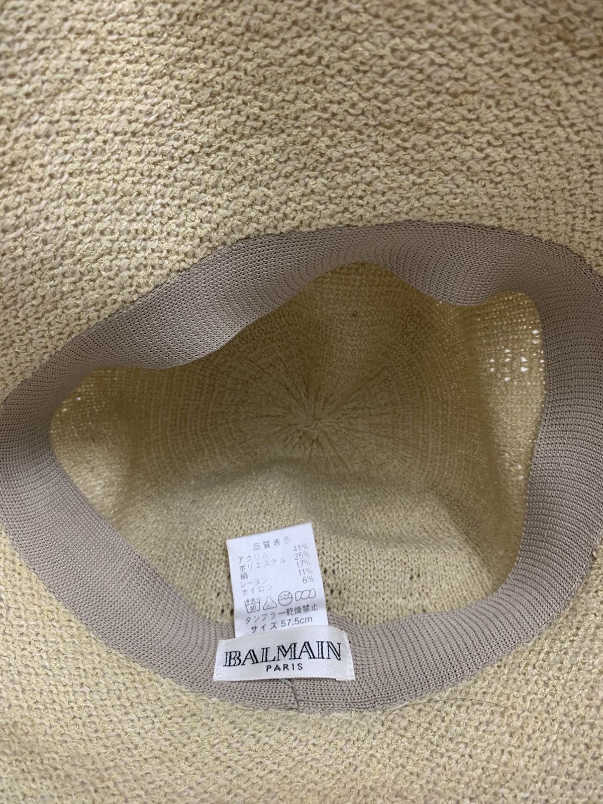Balmain × Pierre Balmain ❤️ Balmain Paris Vintage Classic Hat Size ONE SIZE - 4 Thumbnail