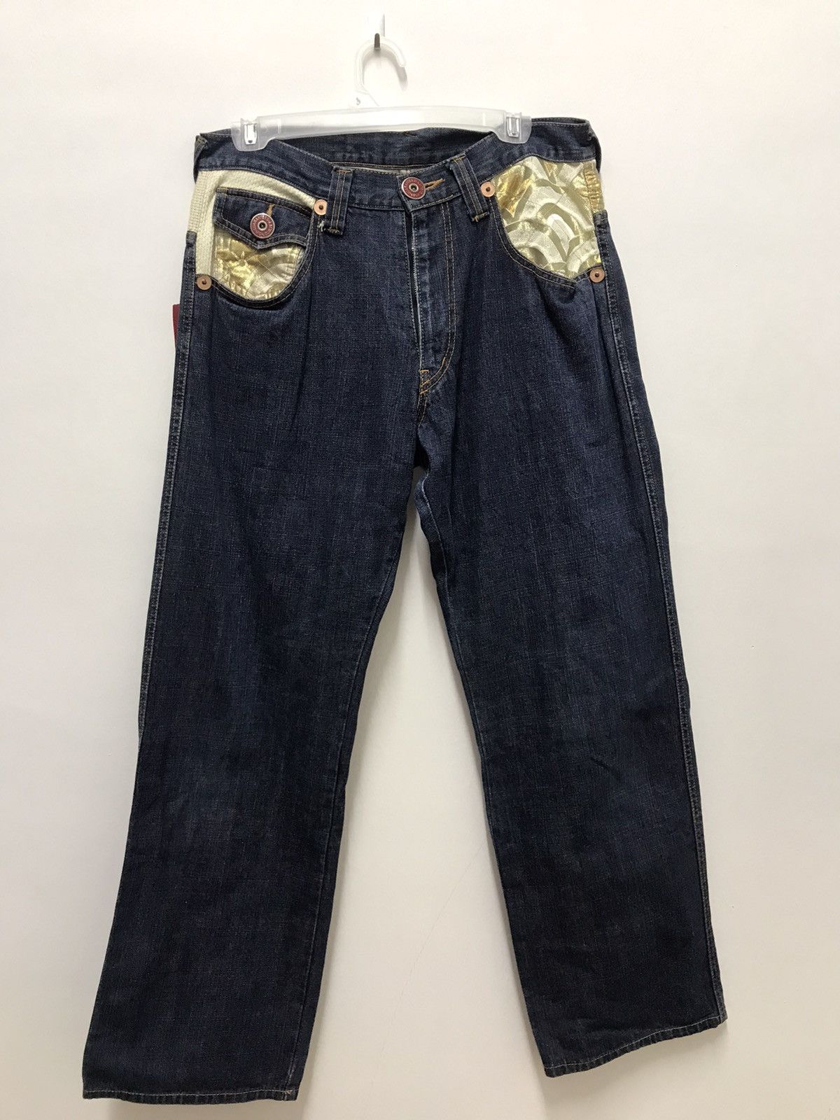 Japanese Brand Vintage japanese Design Denim Made In Japan Size US 30 / EU 46 - 2 Thumbnail