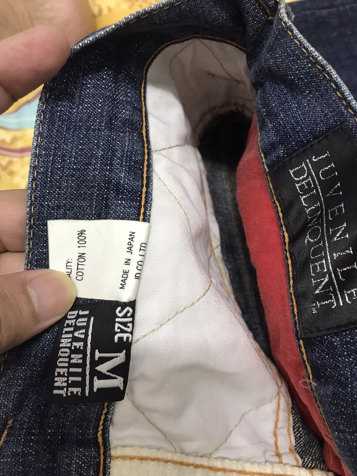 Japanese Brand Vintage japanese Design Denim Made In Japan Size US 30 / EU 46 - 7 Thumbnail