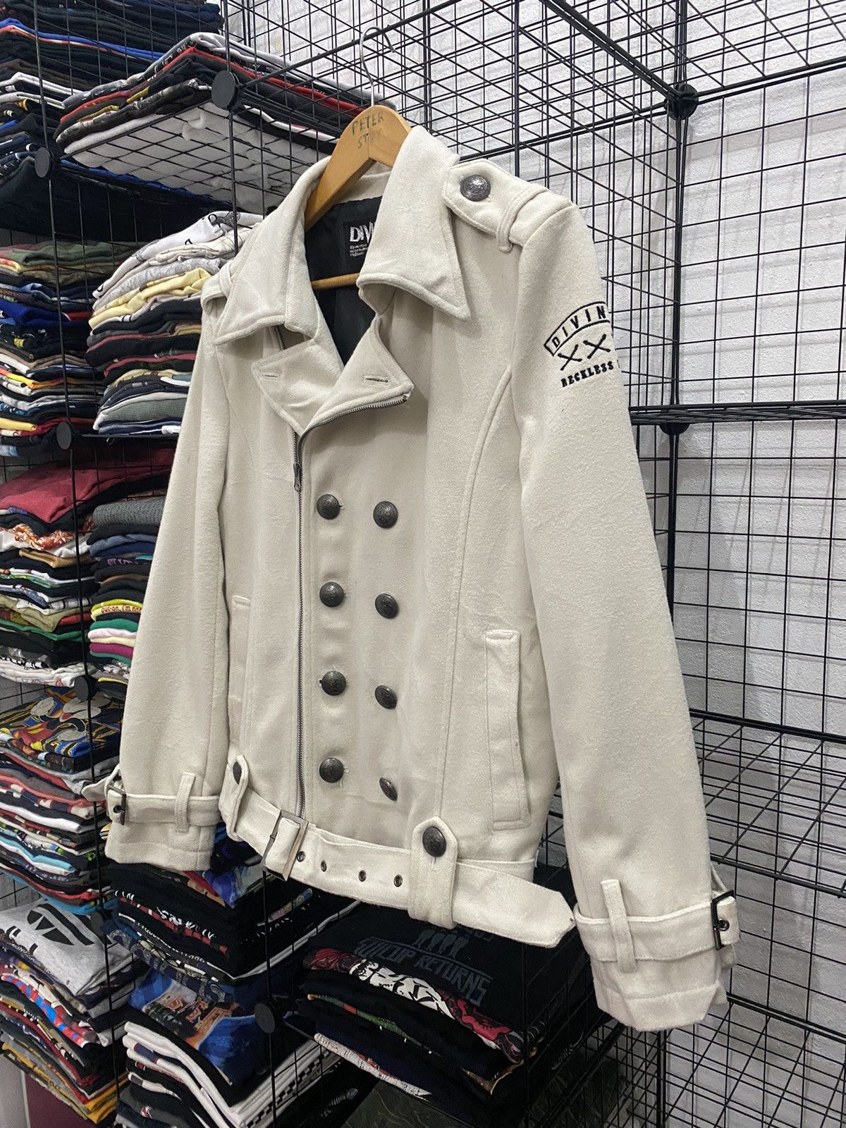 Japanese Brand DIVINER BIKER JACKET NICE DESIGN GOOD OUTDOOR STYLE Size US M / EU 48-50 / 2 - 3 Thumbnail