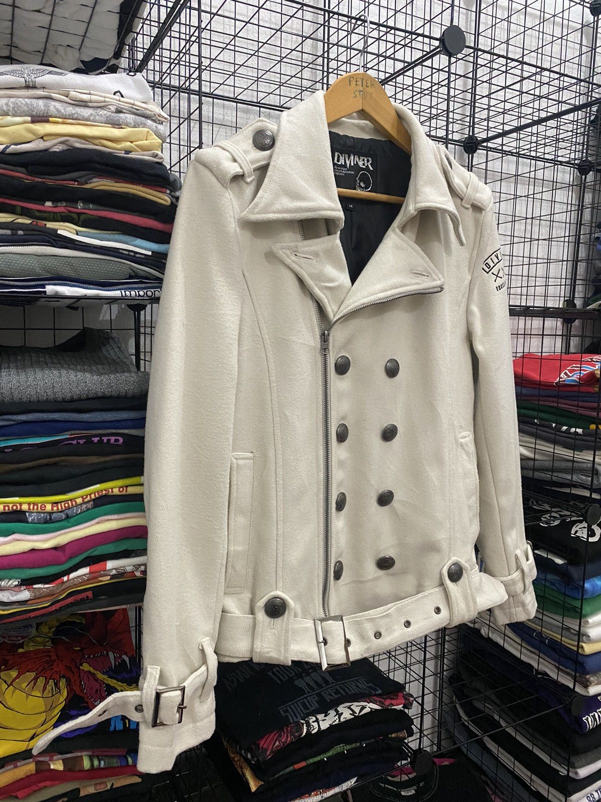 Japanese Brand DIVINER BIKER JACKET NICE DESIGN GOOD OUTDOOR STYLE Size US M / EU 48-50 / 2 - 4 Thumbnail