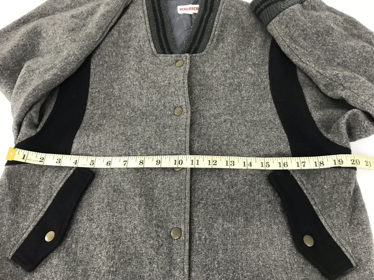 Japanese Brand Vintage Varsity Jacket Beau Macau Japanese Fashion Brand Size US S / EU 44-46 / 1 - 8 Thumbnail