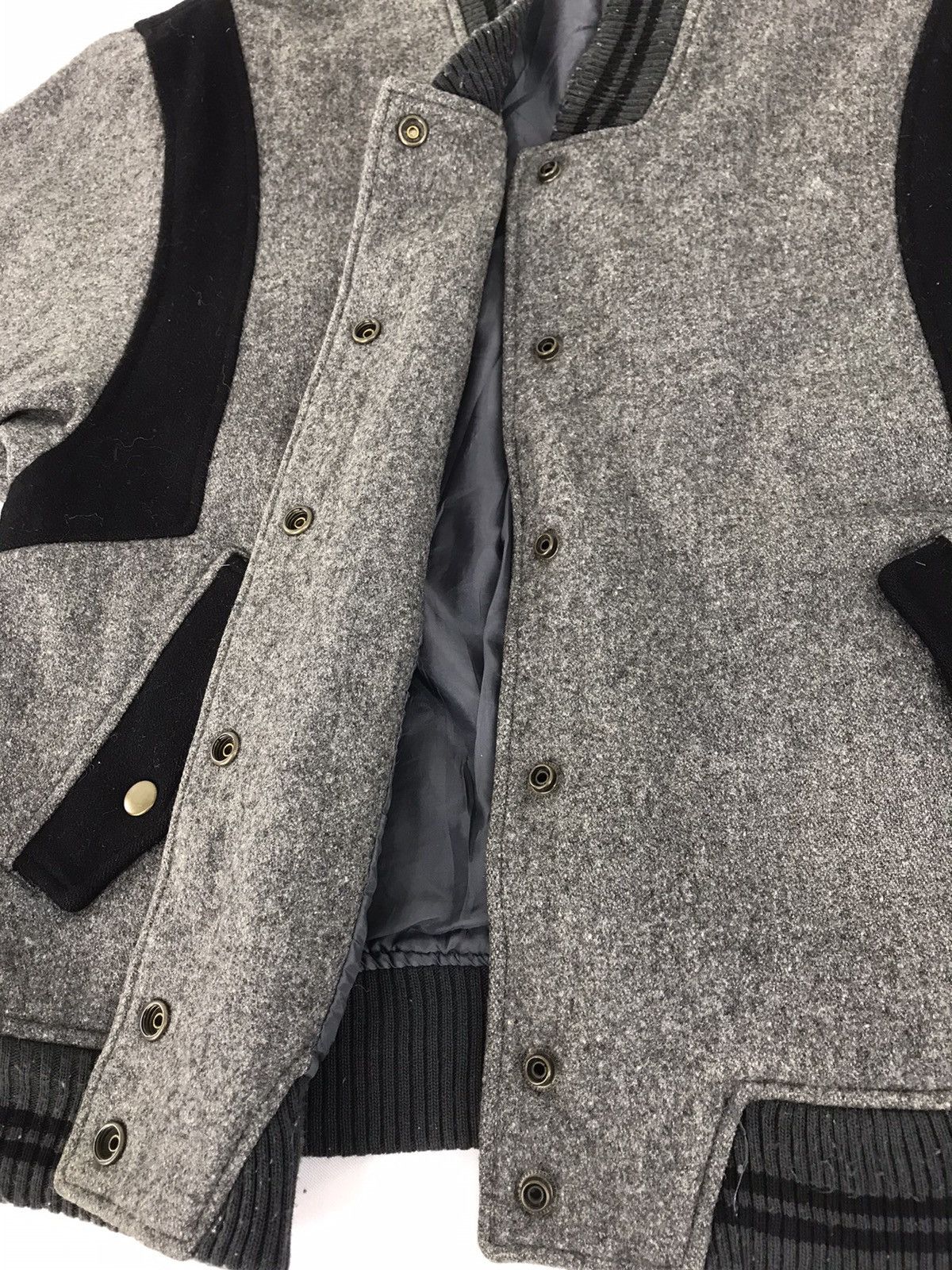 Japanese Brand Vintage Varsity Jacket Beau Macau Japanese Fashion Brand Size US S / EU 44-46 / 1 - 3 Thumbnail