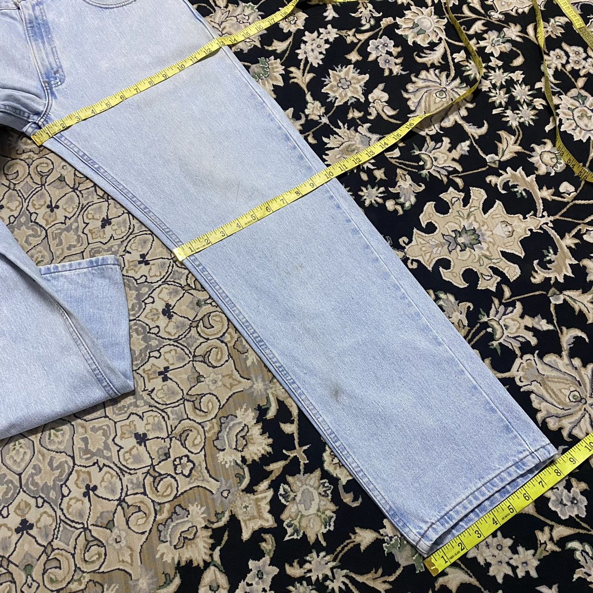 Levi's Vintage 90s Levis Silvertab Lightwash Baggy Jeans Size US 31 - 20 Thumbnail