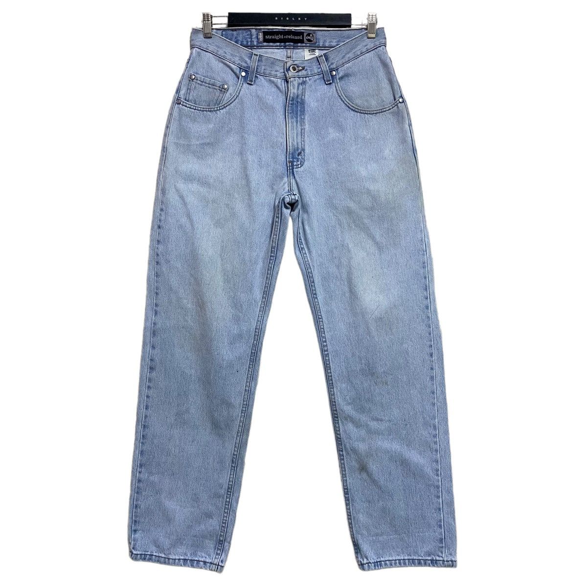 image of Jnco x Levis Vintage 90's Levis Silvertab Lightwash Baggy Jeans in Blue, Men's (Size 31)