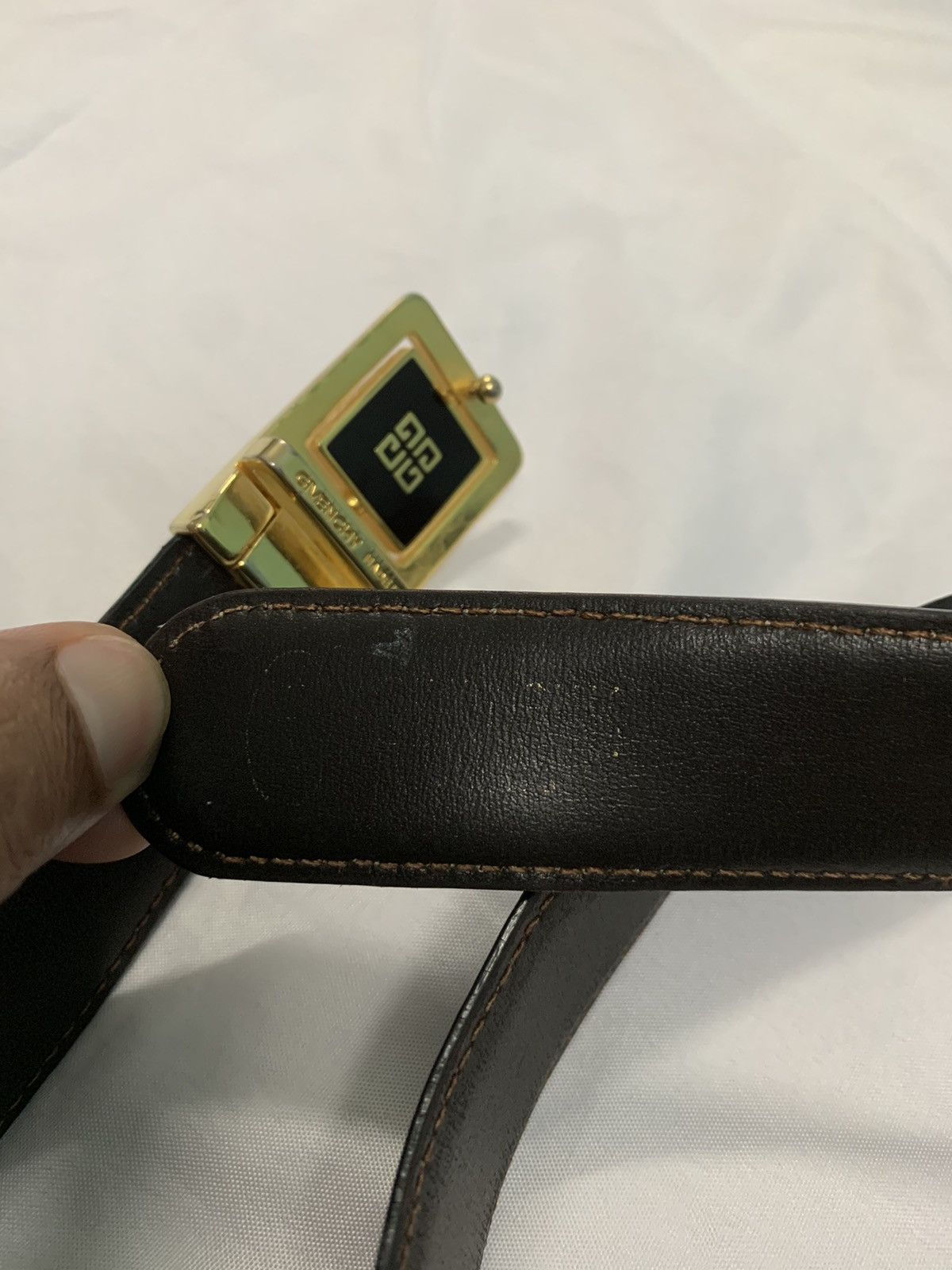 Givenchy 🔥 Givenchy Gold Plated SpellOut Logo Belt Size ONE SIZE - 5 Thumbnail