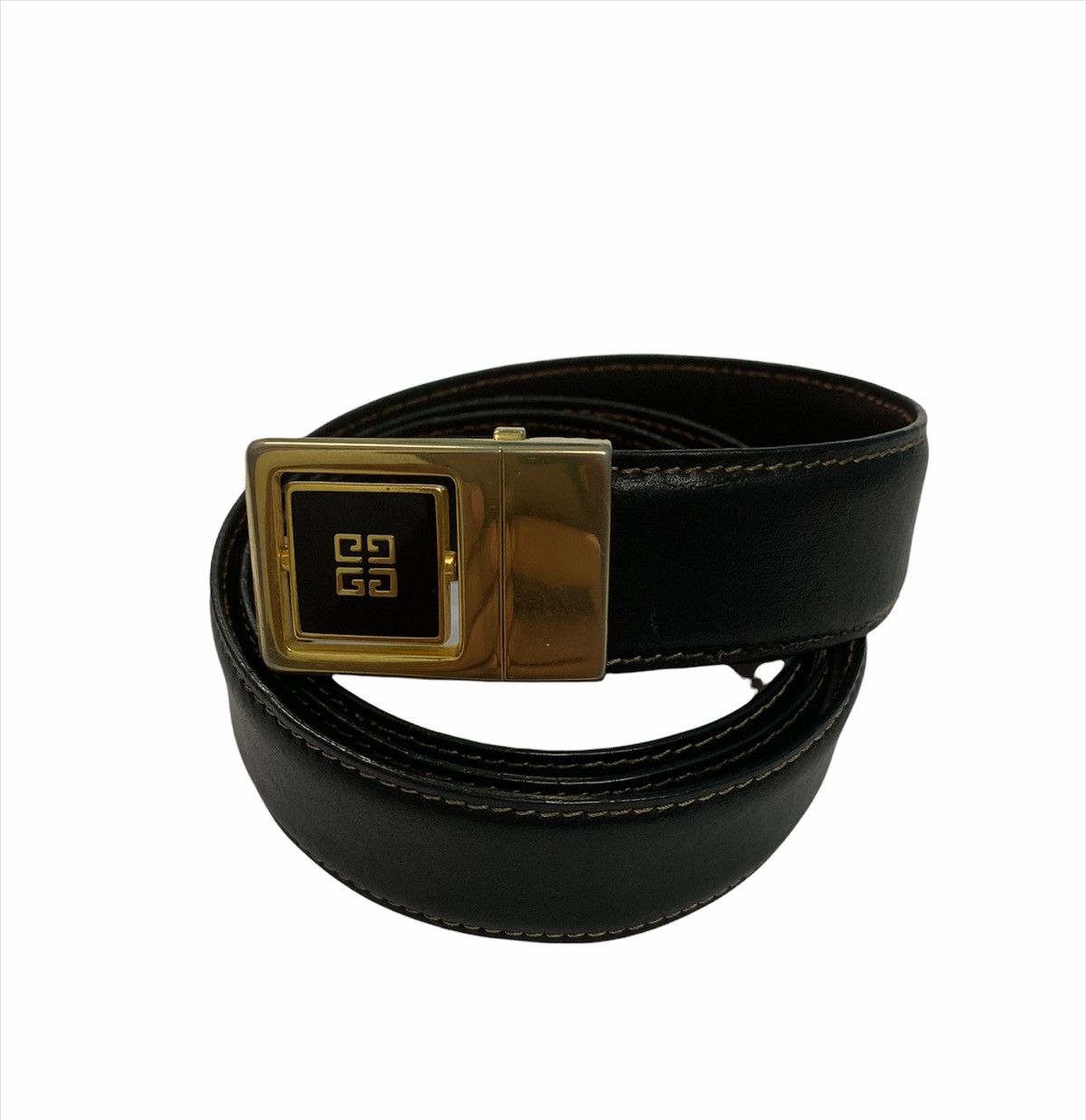 🔥 Givenchy Gold Plated SpellOut Logo Belt